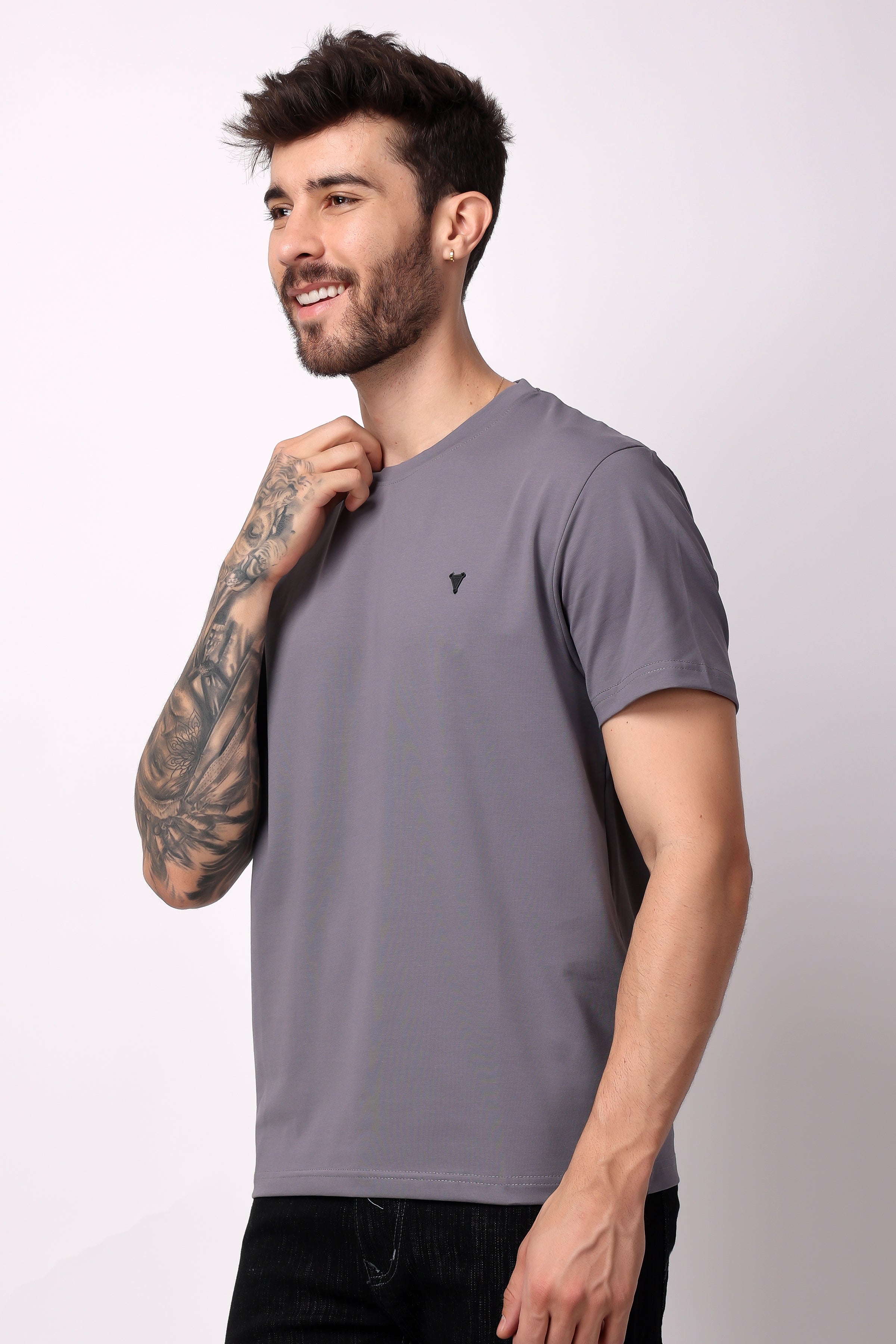 STYLOX SOLID T-SHIRT For Men - Stylox