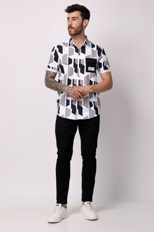 Stylox Brick Shirt For Men