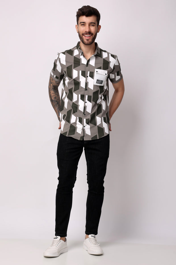 Stylox Brick Shirt For Men