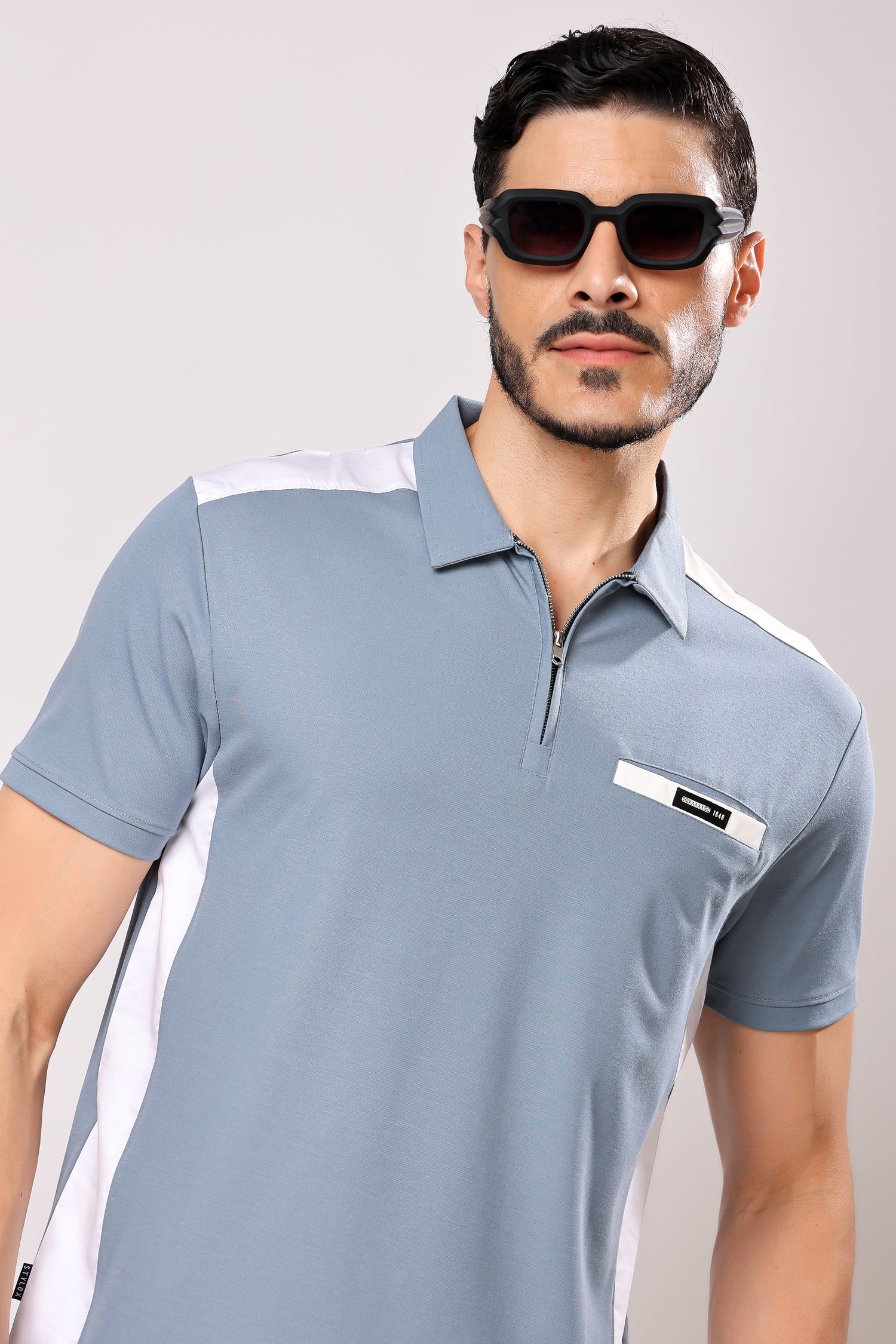 Stylox Polo Neck Casual T-Shirt For Men