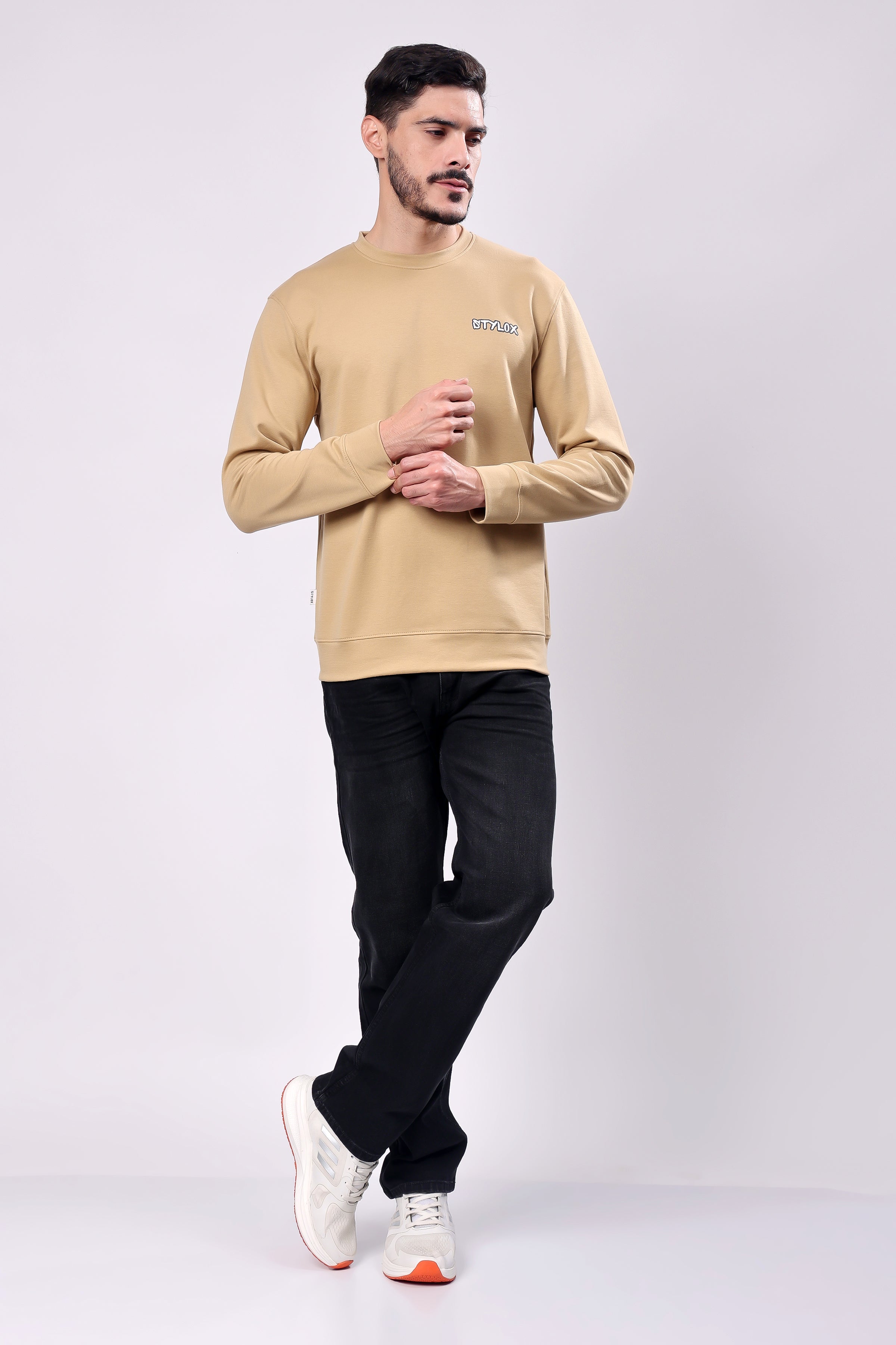 STYLOX Stylish Printed Round Neck SWEATSHIRT - Stylox