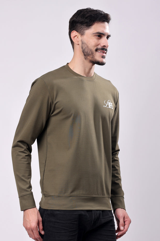 STYLOX Crew Neck Solid SWEATSHIRT