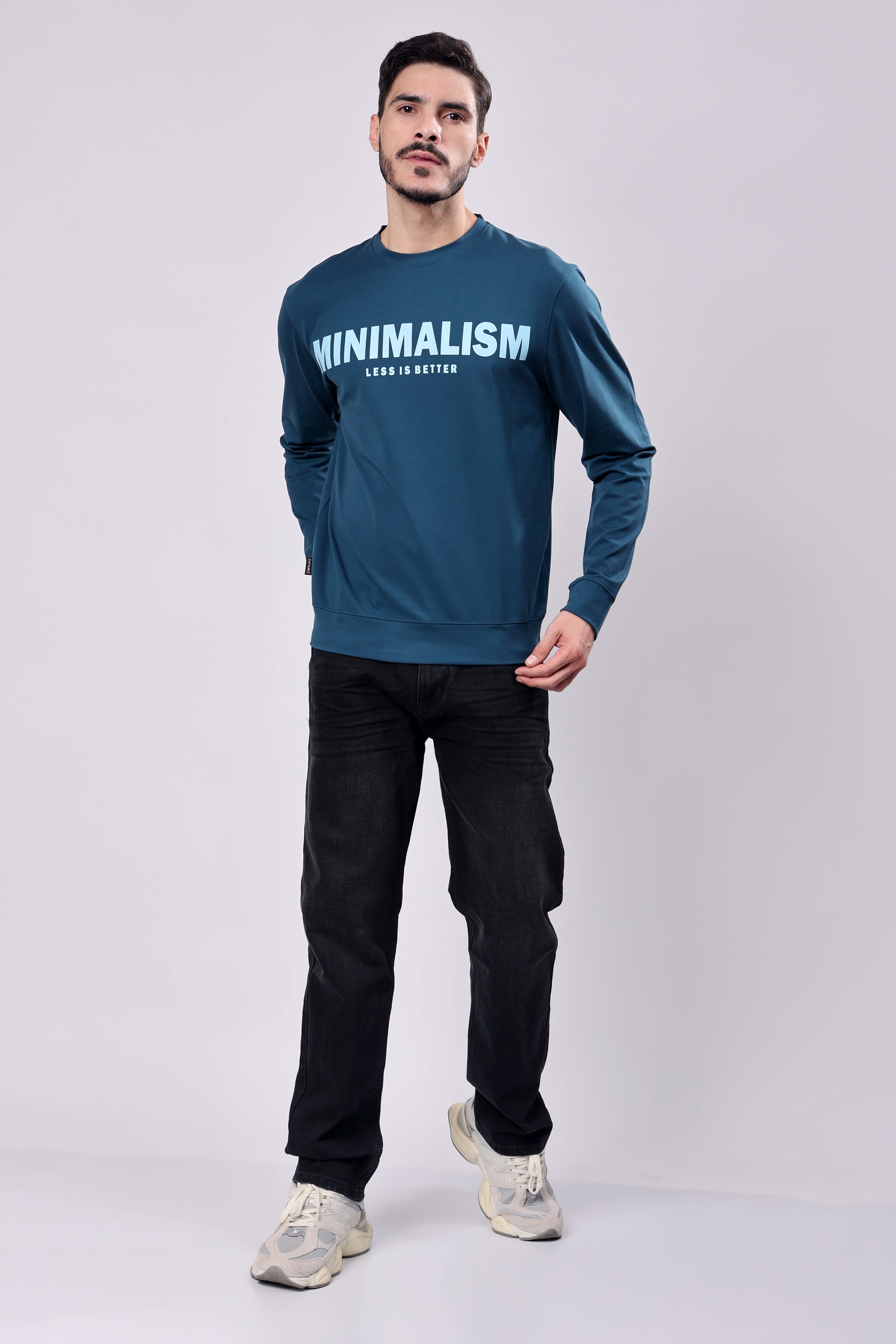 Stylox Full Sleeve Round Neck Printed Sweatshirt - Stylox