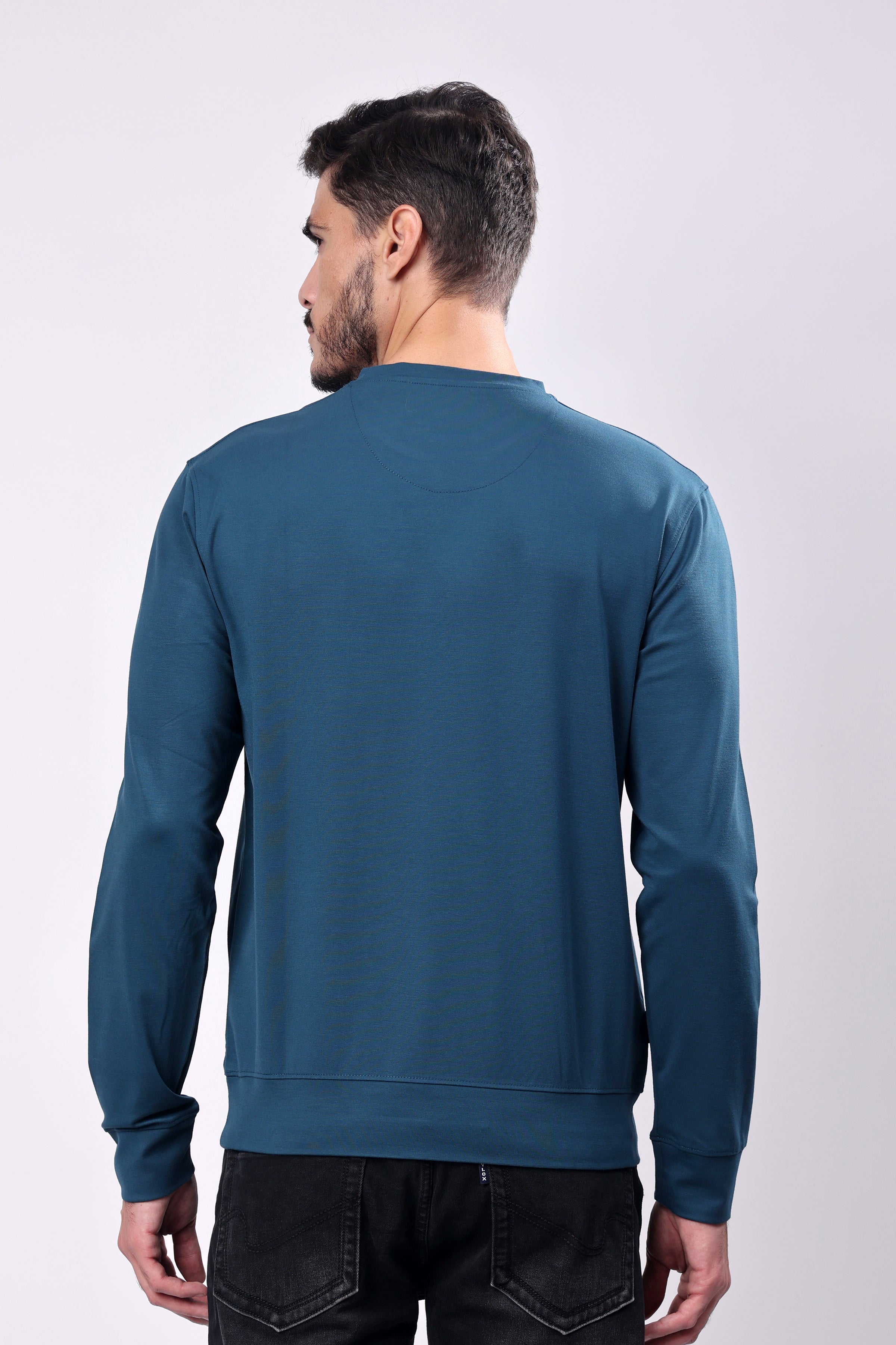 Stylox Full Sleeve Round Neck Printed Sweatshirt - Stylox