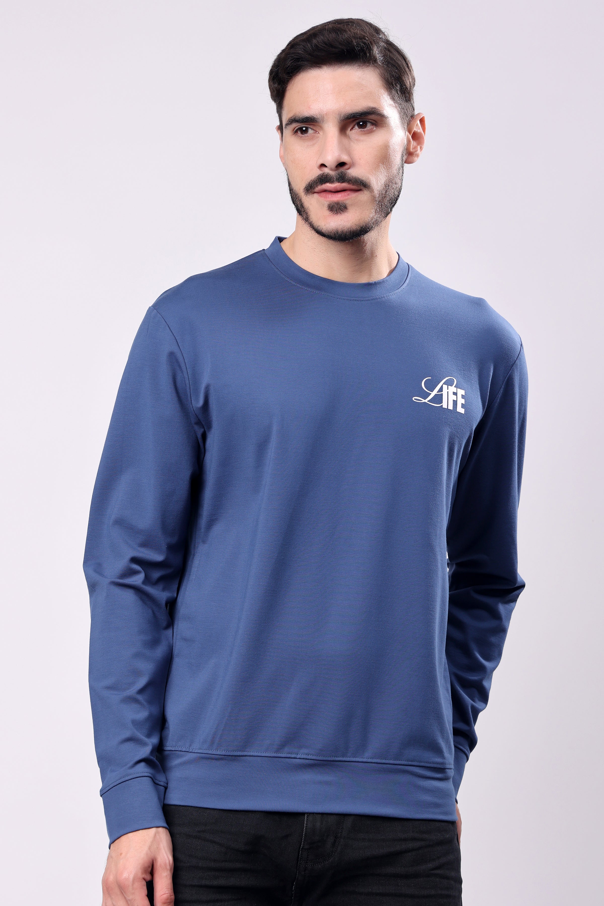 STYLOX Crew Neck Solid SWEATSHIRT - Stylox