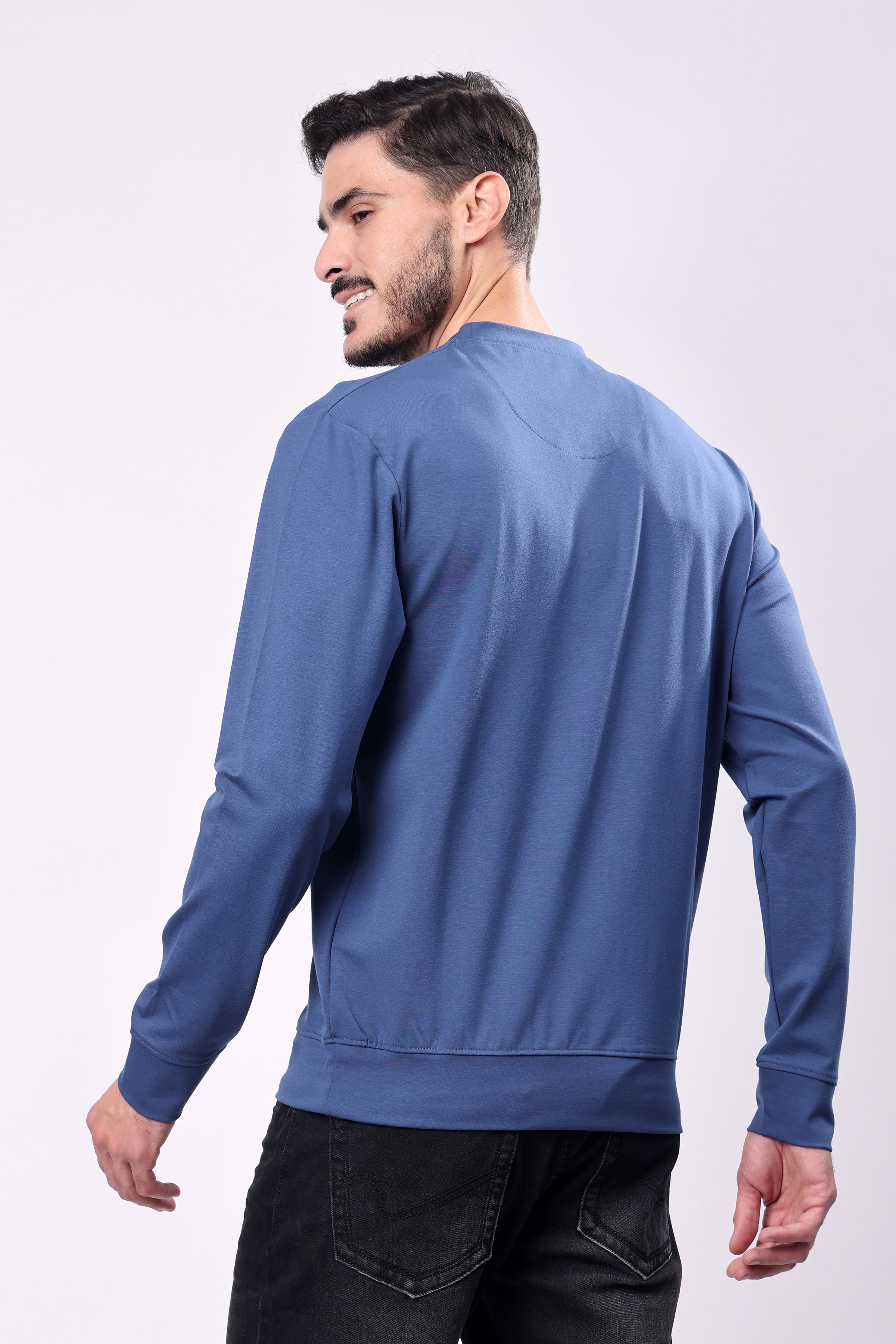 STYLOX Crew Neck Solid SWEATSHIRT - Stylox