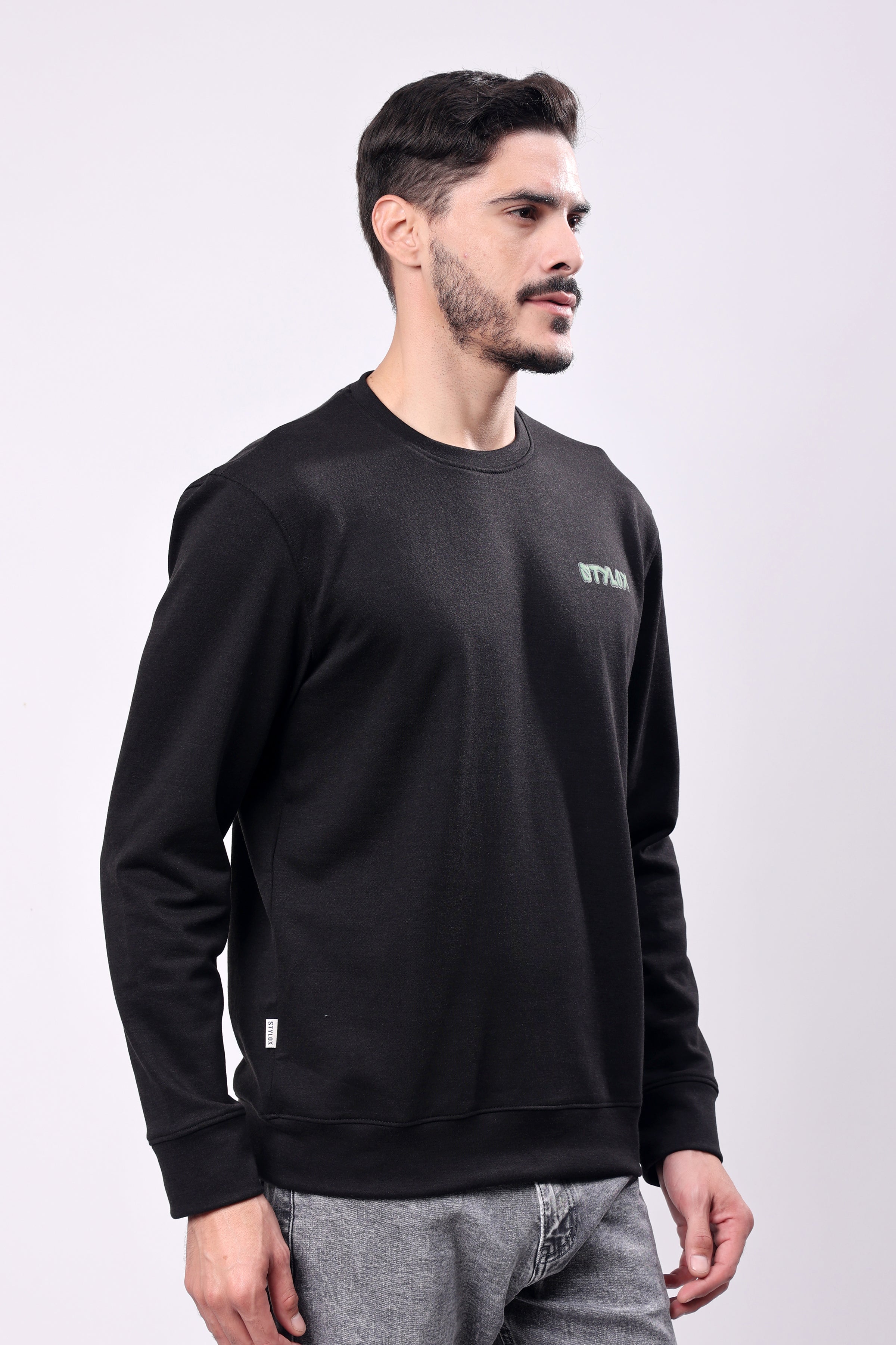 STYLOX Stylish Printed Round Neck SWEATSHIRT - Stylox