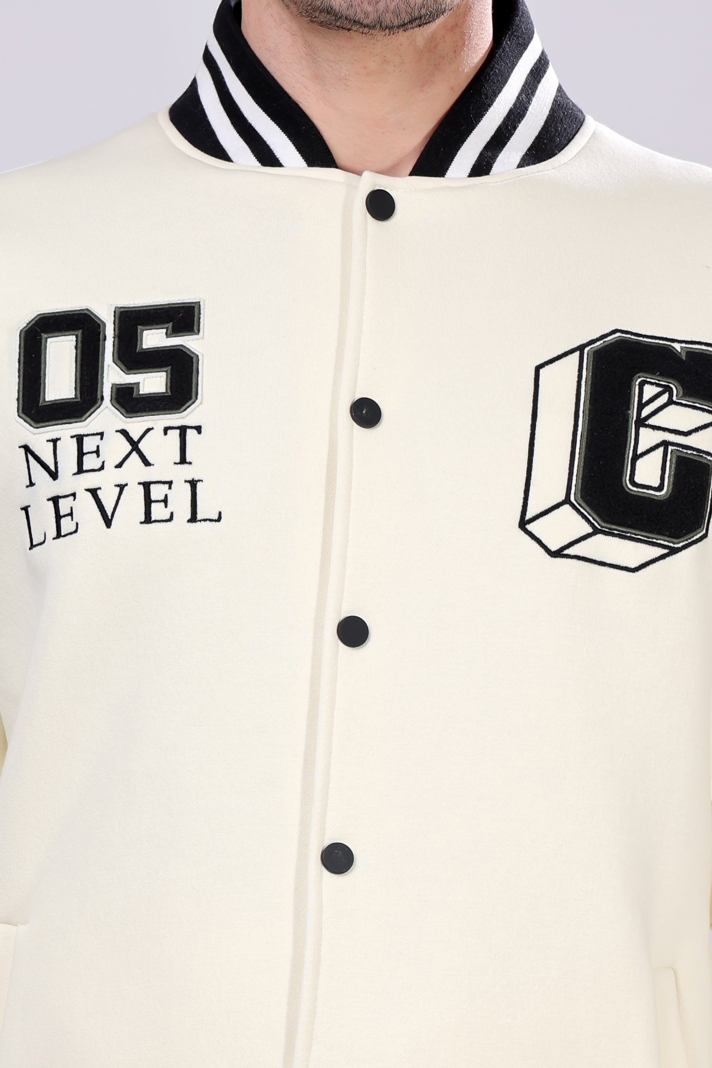 STYLOX Stylish Slim Fit Varsity Jacket - Stylox