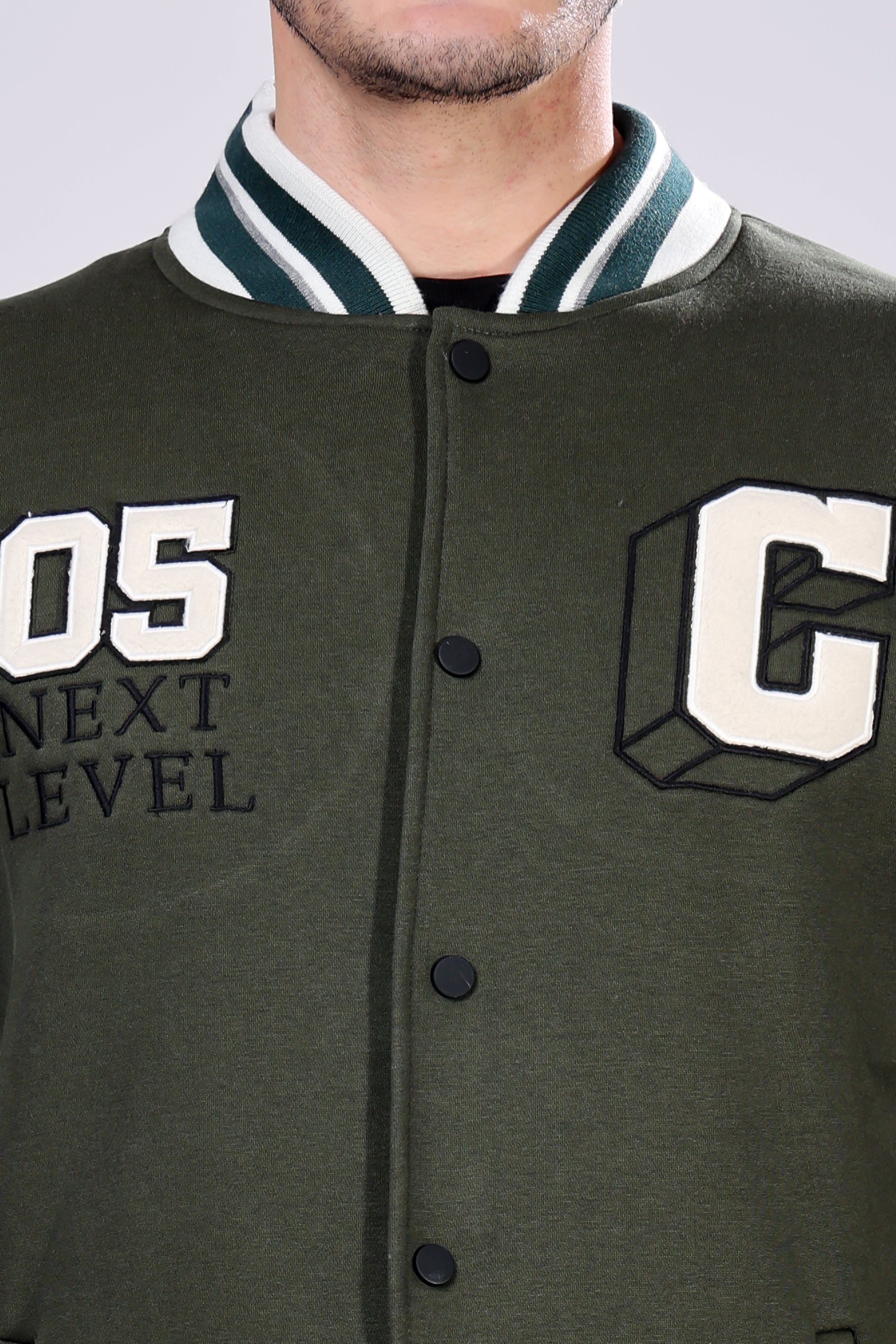 STYLOX Stylish Slim Fit Varsity Jacket - Stylox