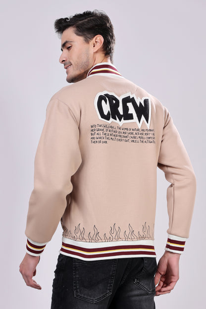 STYLOX Stylish Slim Fit Varsity Jacket