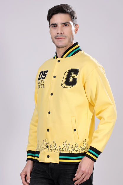 STYLOX Stylish Slim Fit Varsity Jacket