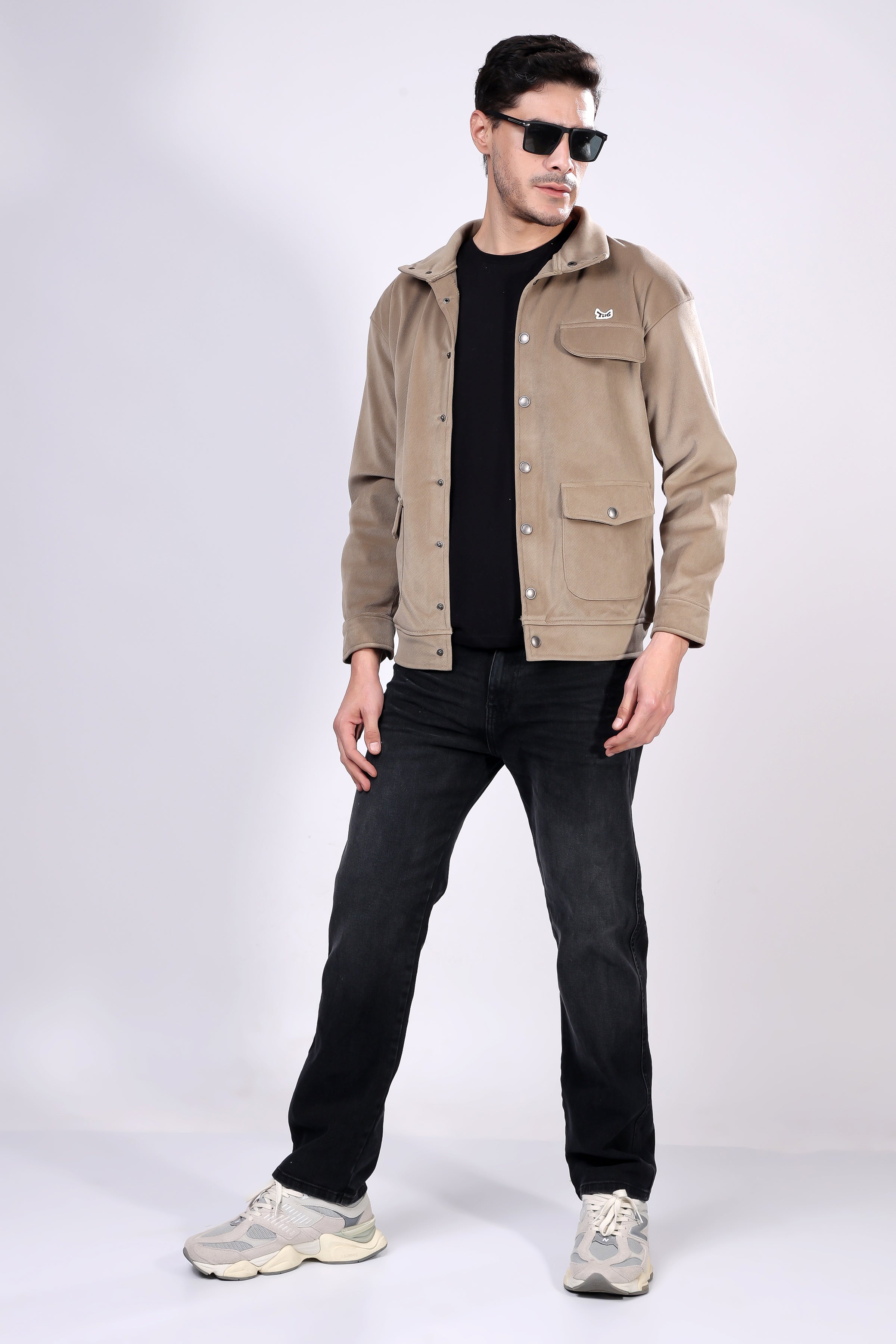STYLOX Stylish Corduroy Solid Jacket - Stylox