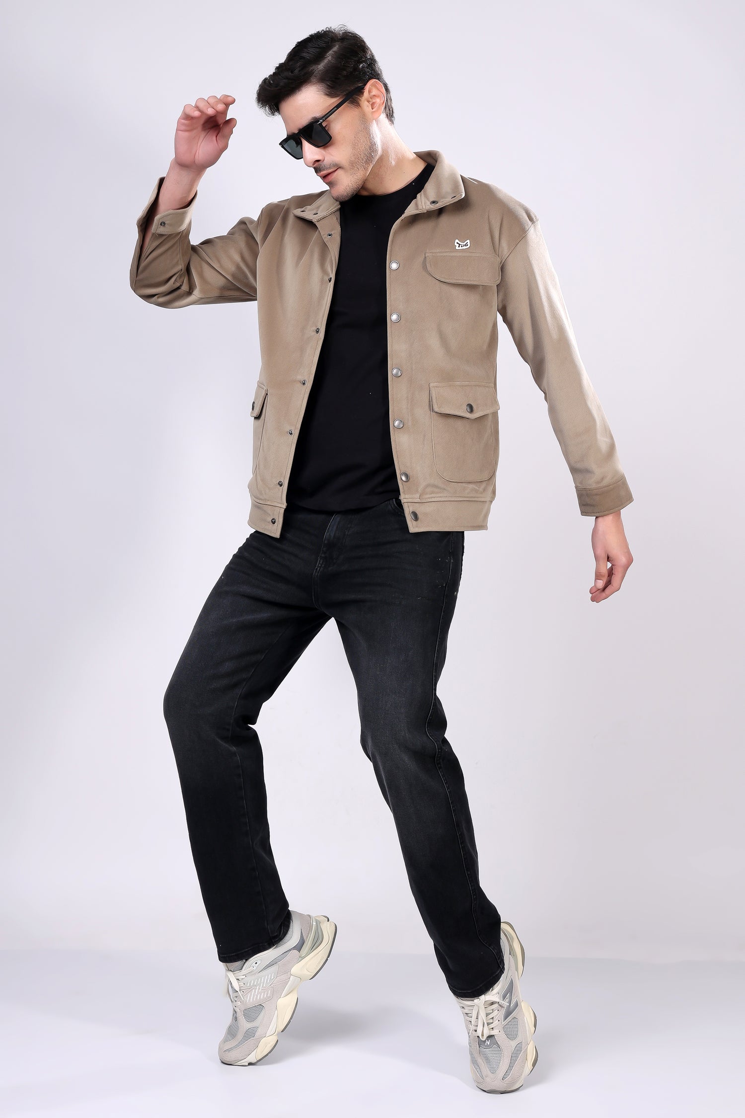 STYLOX Stylish Corduroy Solid Jacket