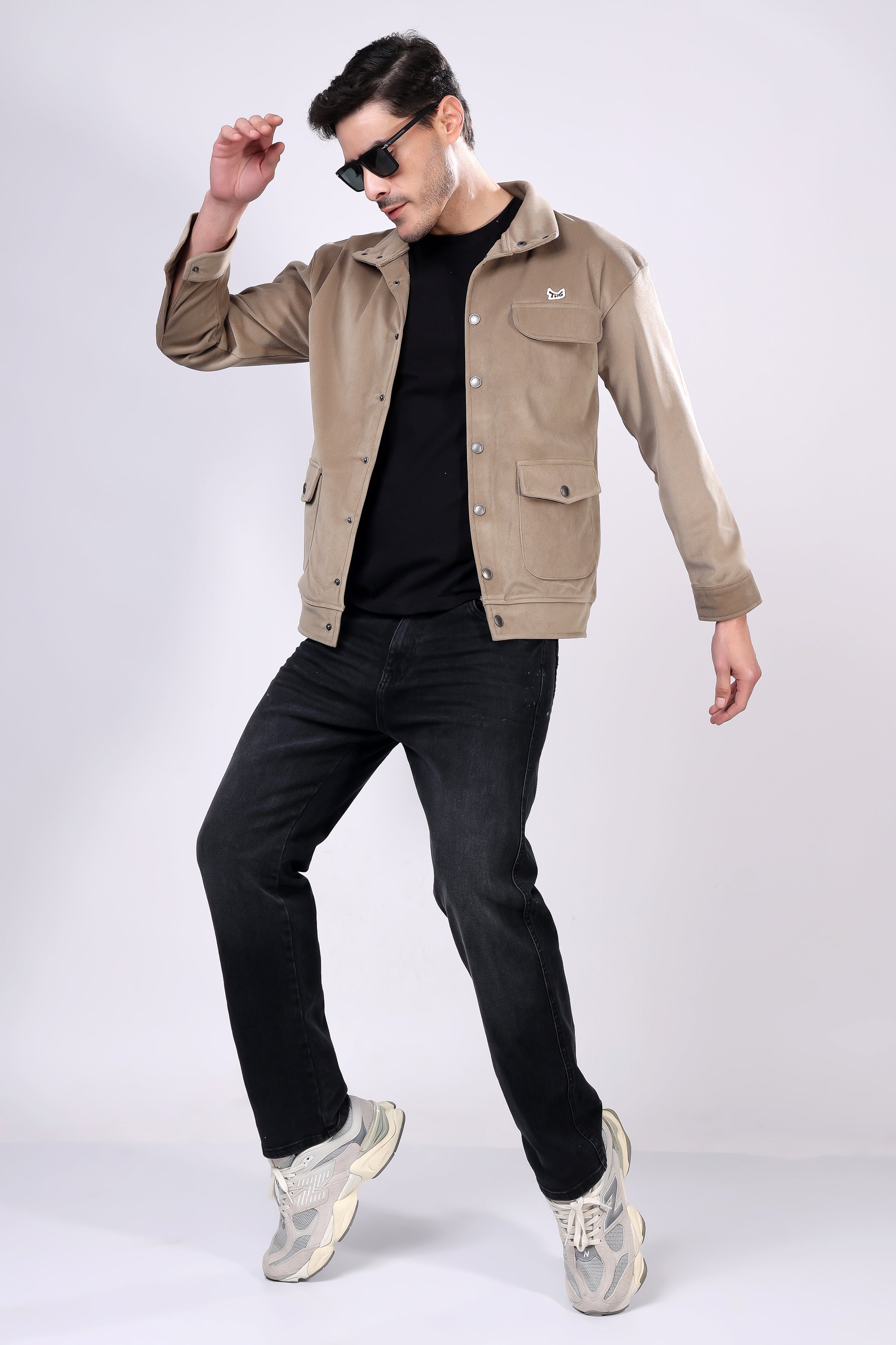 STYLOX Stylish Corduroy Solid Jacket - Stylox