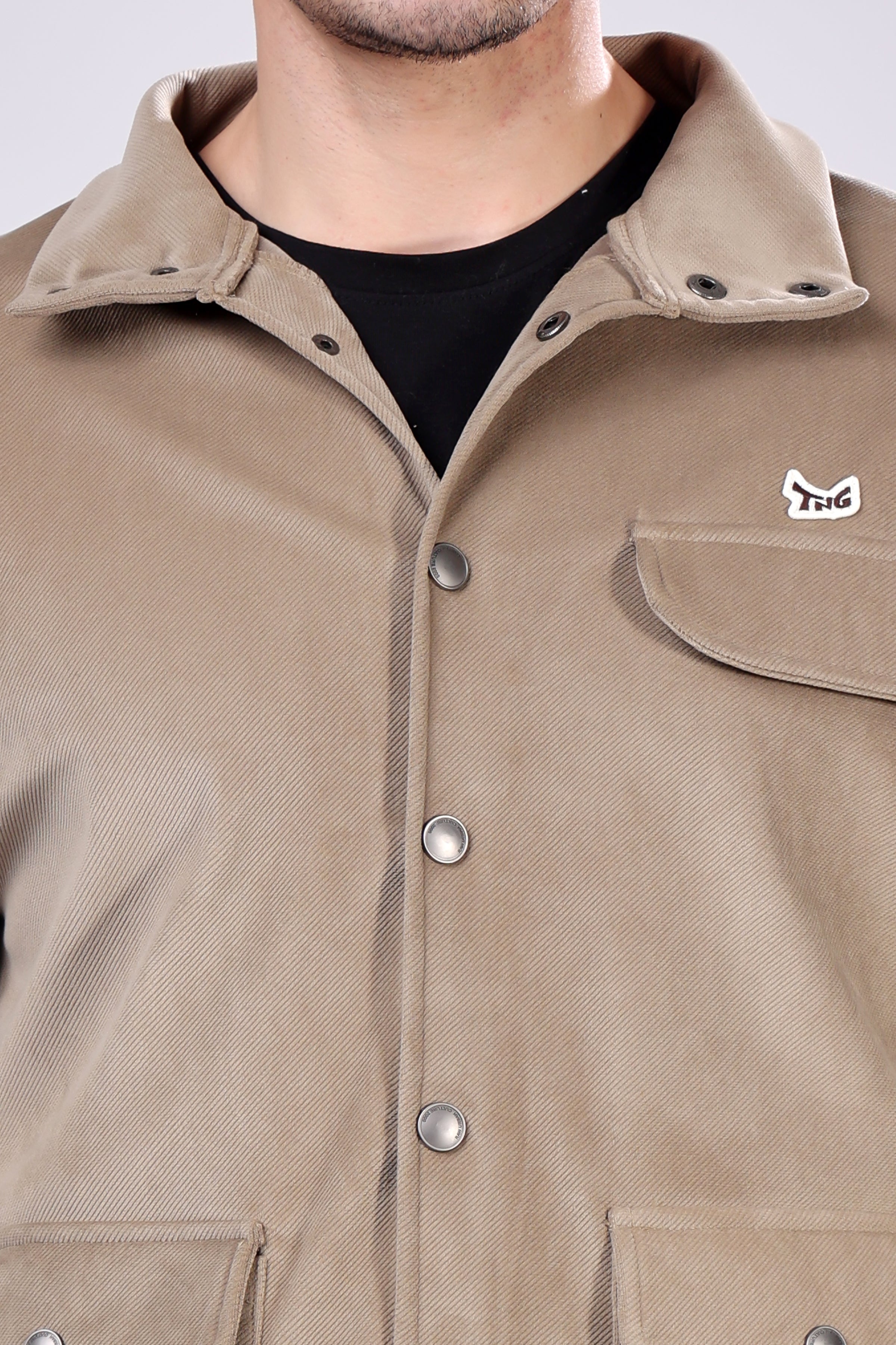 STYLOX Stylish Corduroy Solid Jacket - Stylox