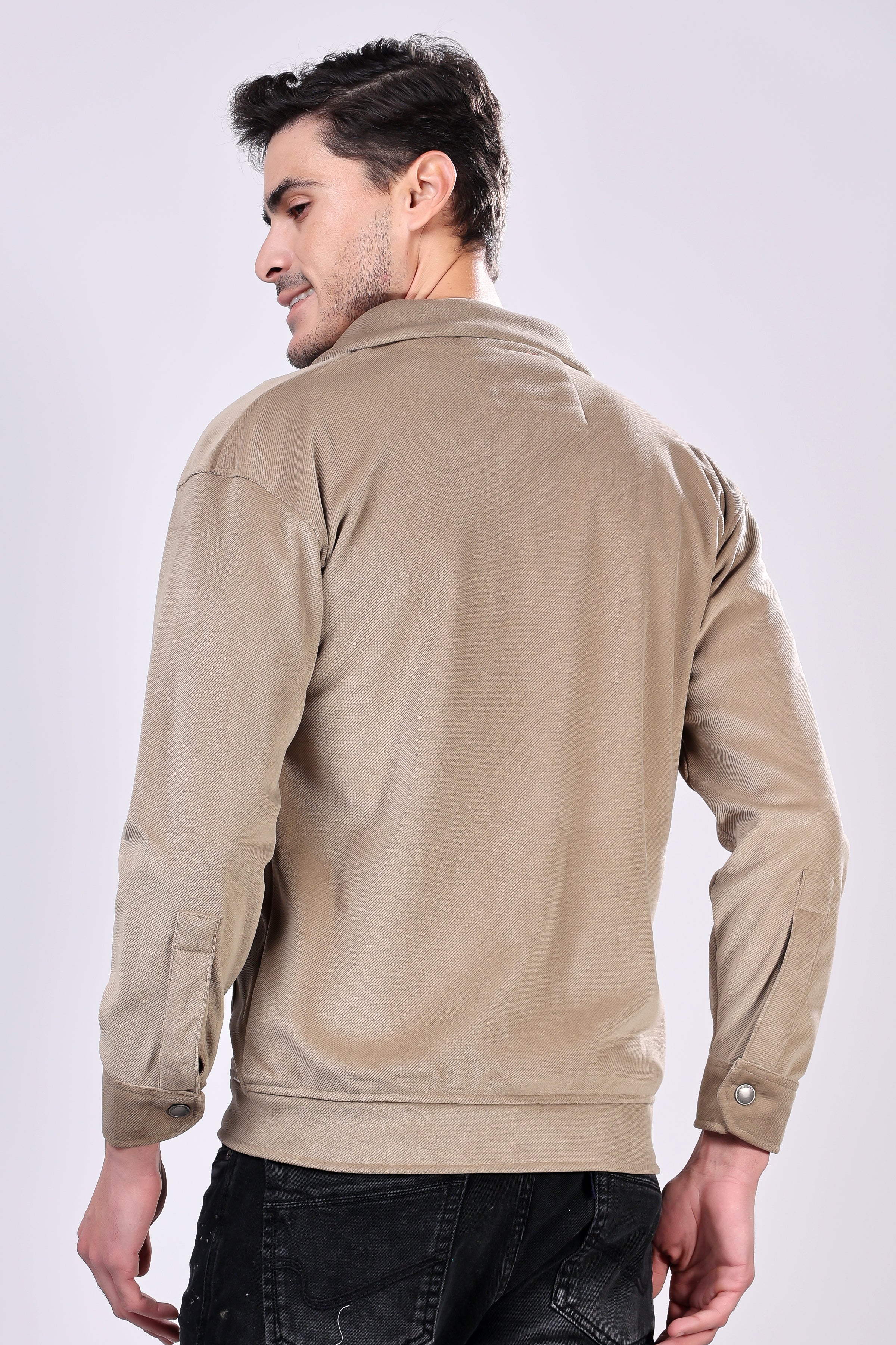 STYLOX Stylish Corduroy Solid Jacket - Stylox