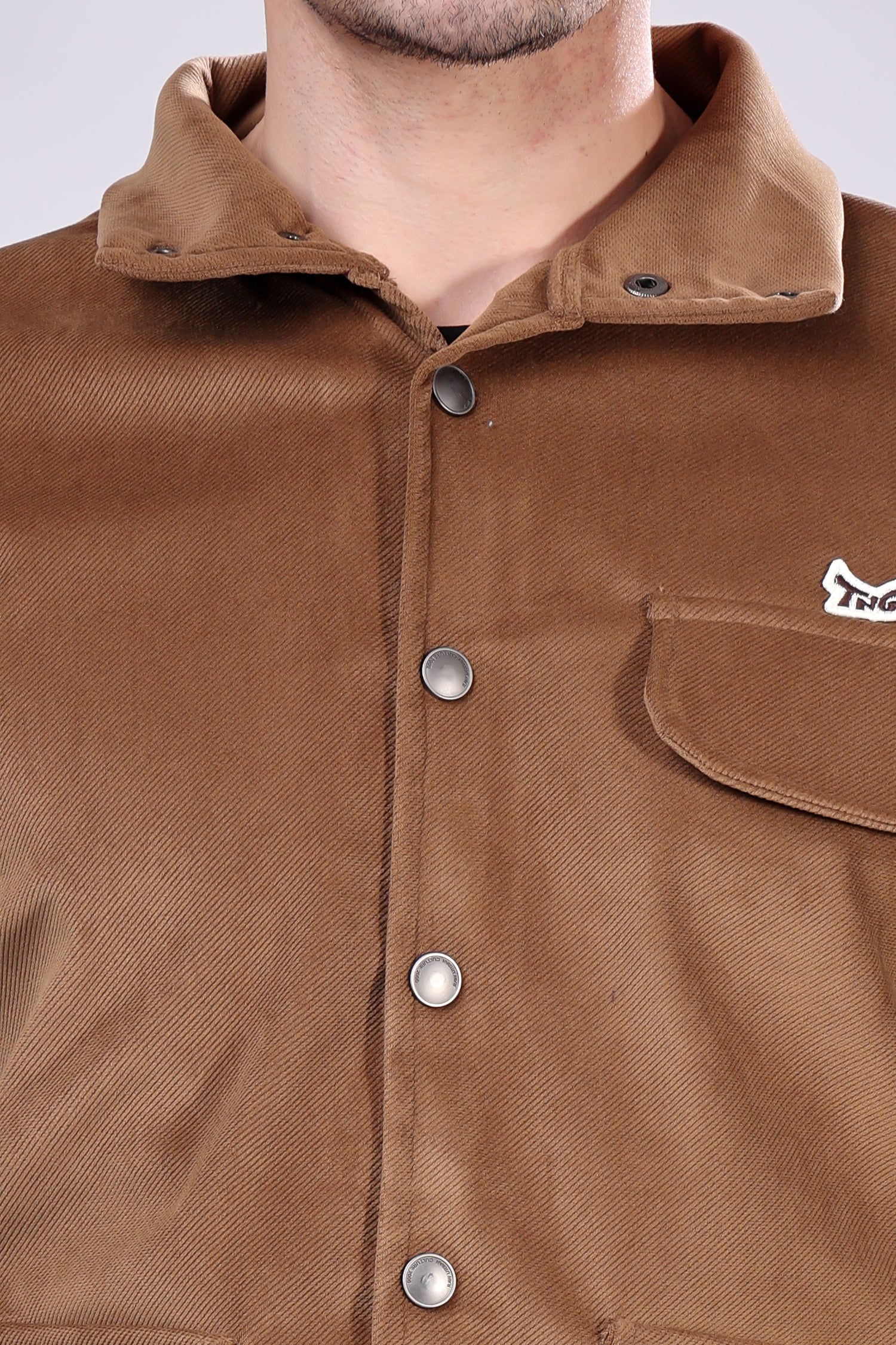 STYLOX Stylish Corduroy Solid Jacket