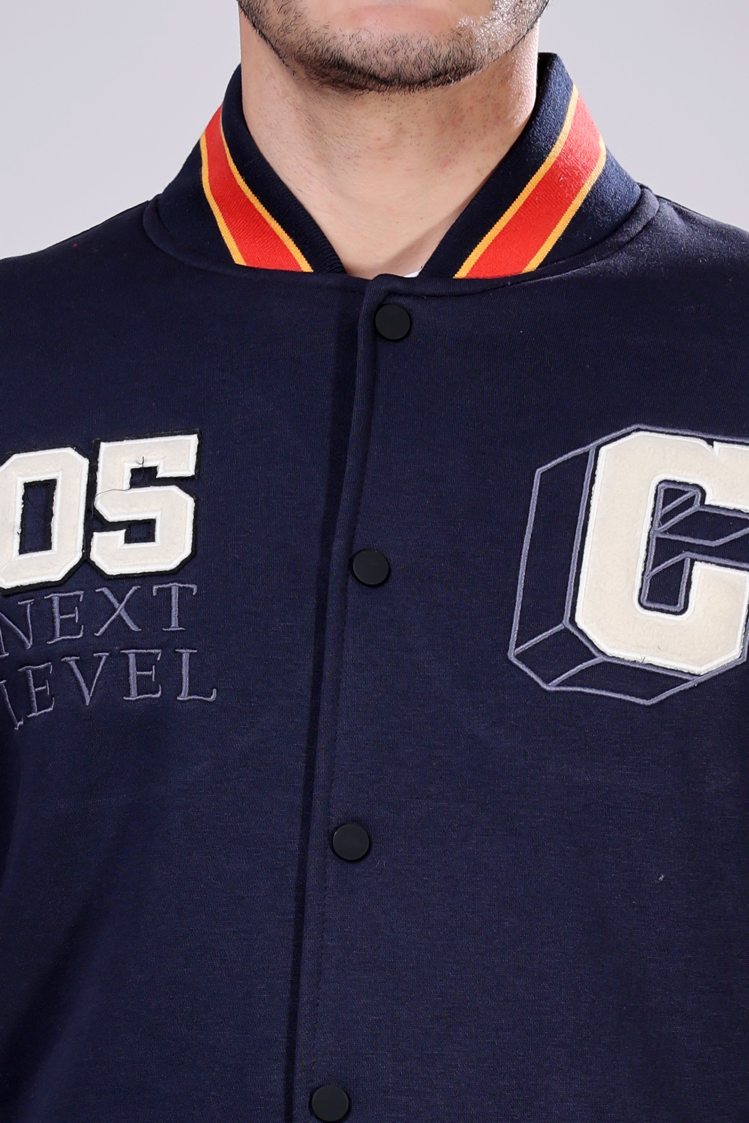 STYLOX Stylish Slim Fit Varsity Jacket - Stylox