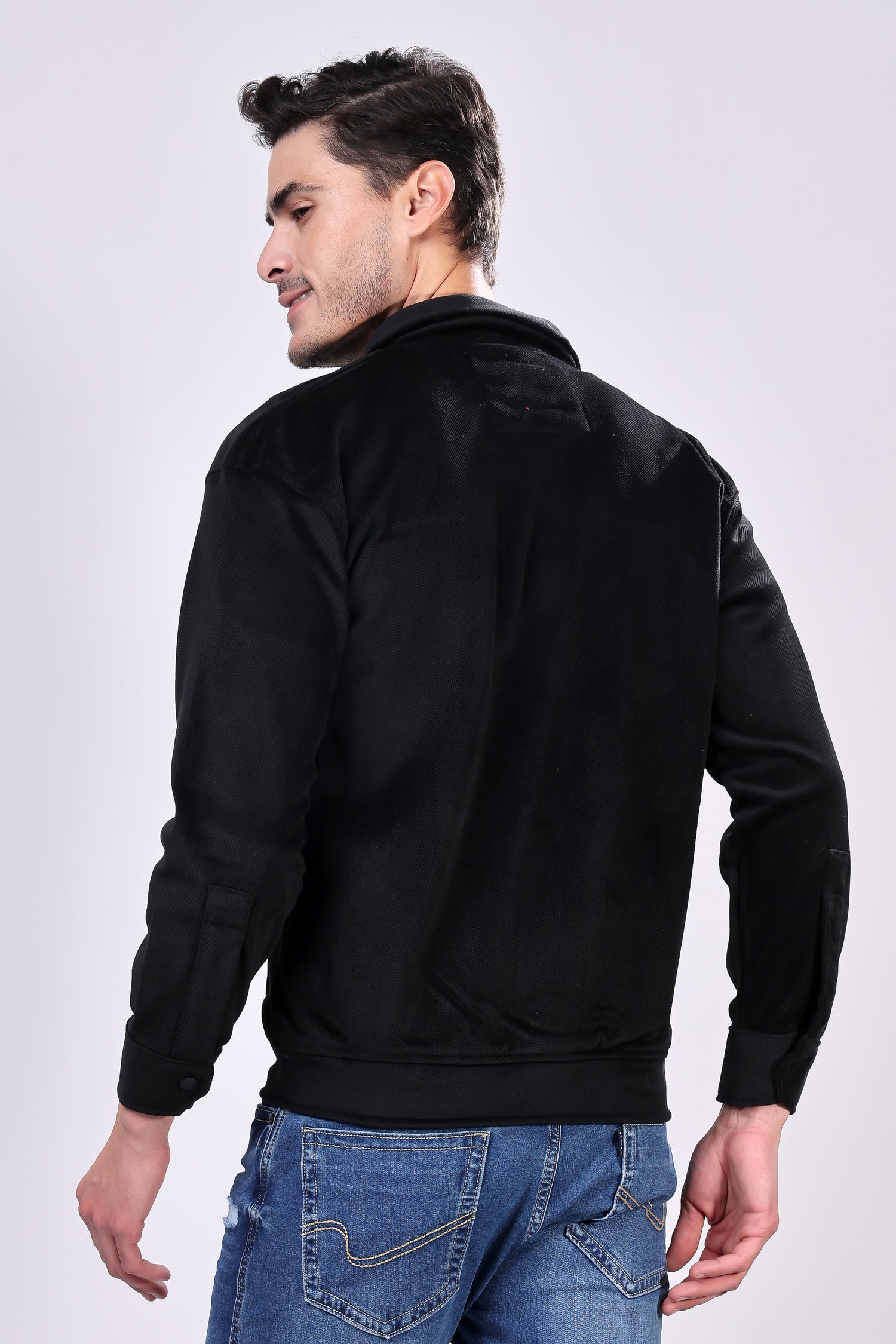 STYLOX Stylish Corduroy Solid Jacket
