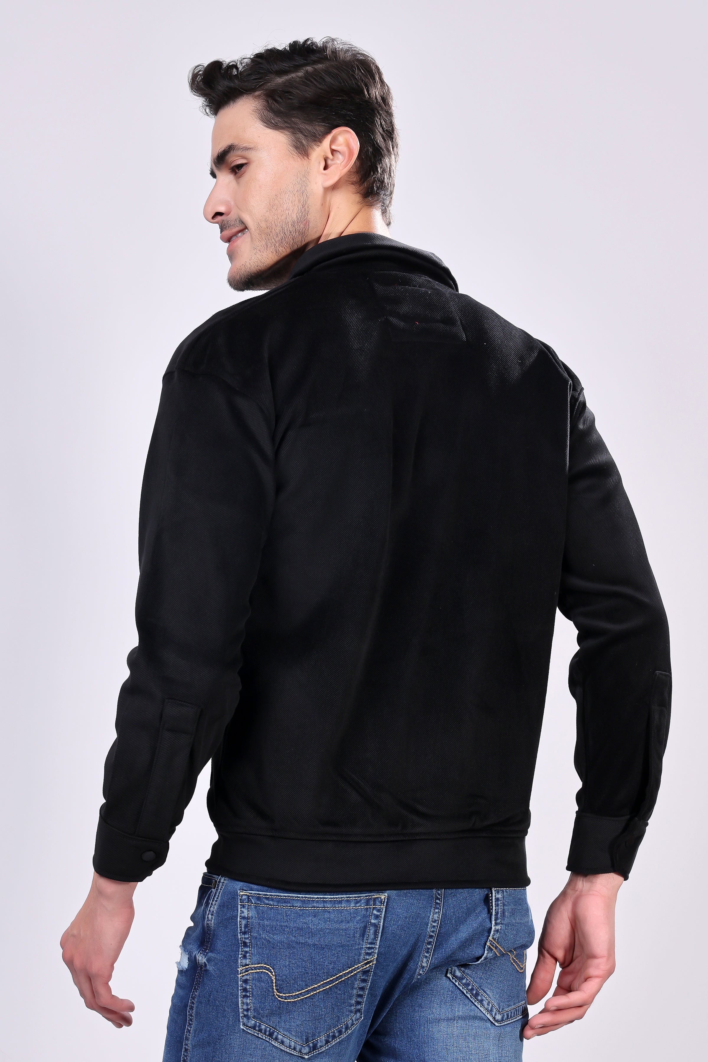 STYLOX Stylish Corduroy Solid Jacket - Stylox