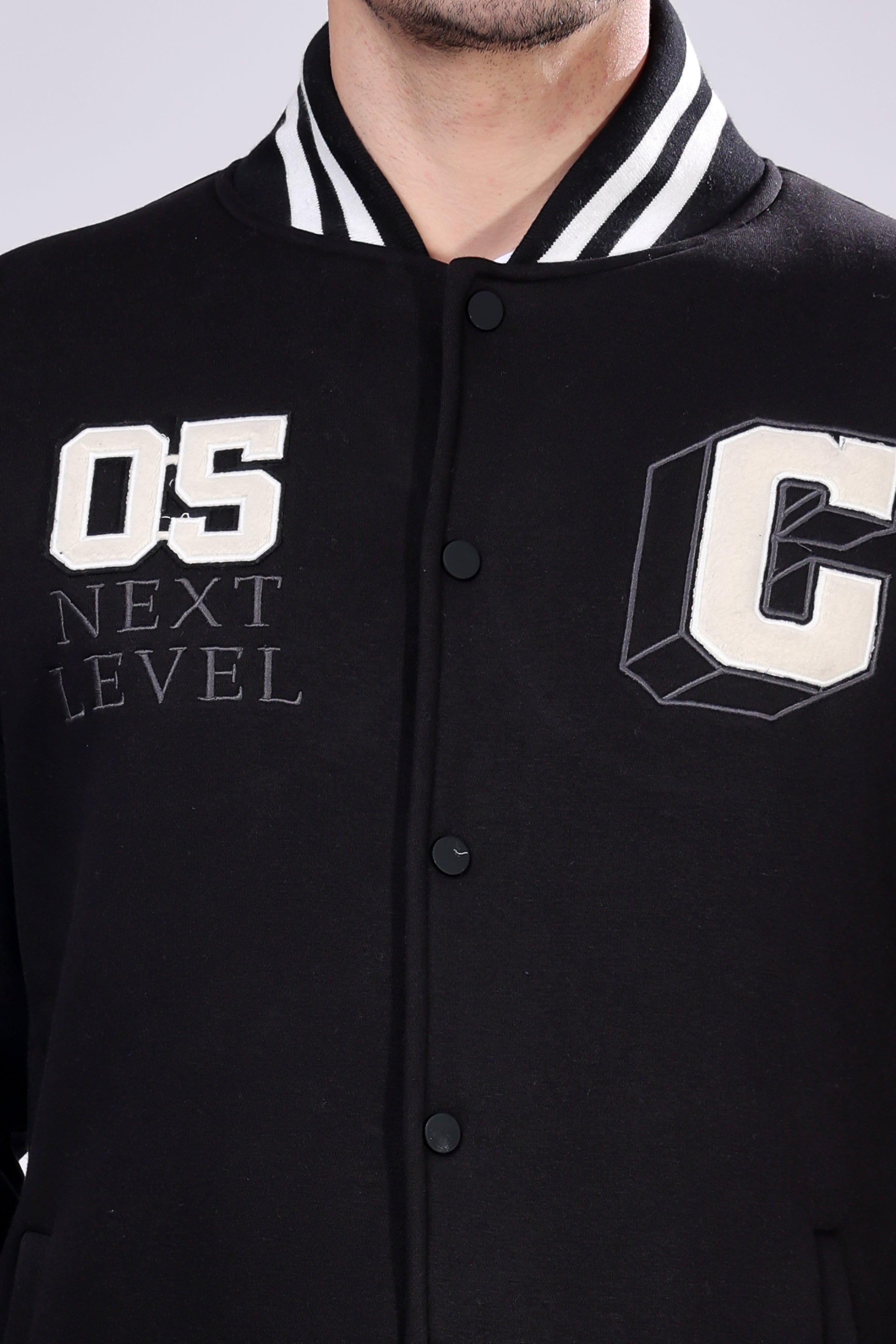 STYLOX Stylish Slim Fit Varsity Jacket - Stylox