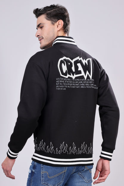 STYLOX Stylish Slim Fit Varsity Jacket
