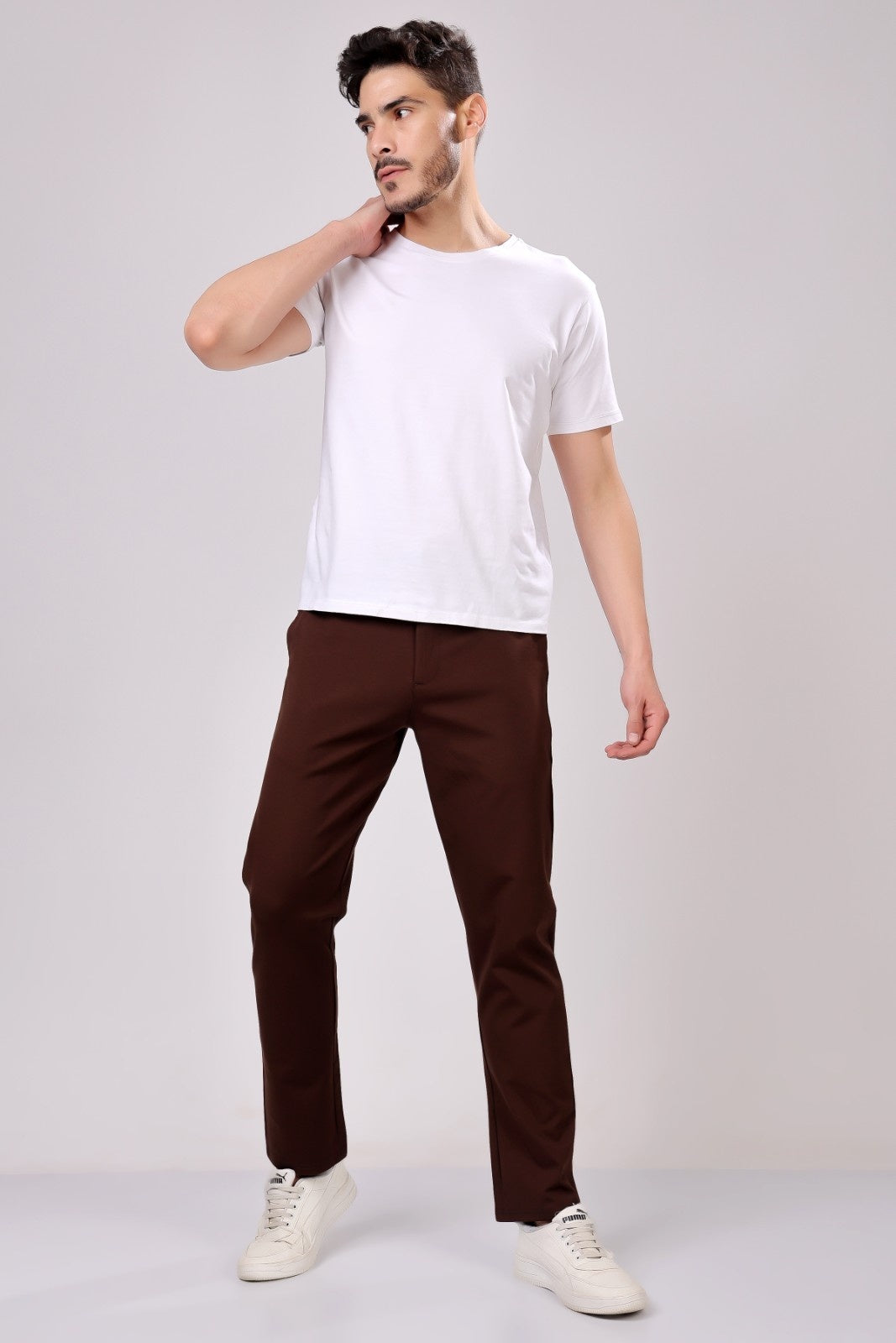 Stylox Men’s Classic Fit Trousers – Comfortable Formal &amp; Casual Wear