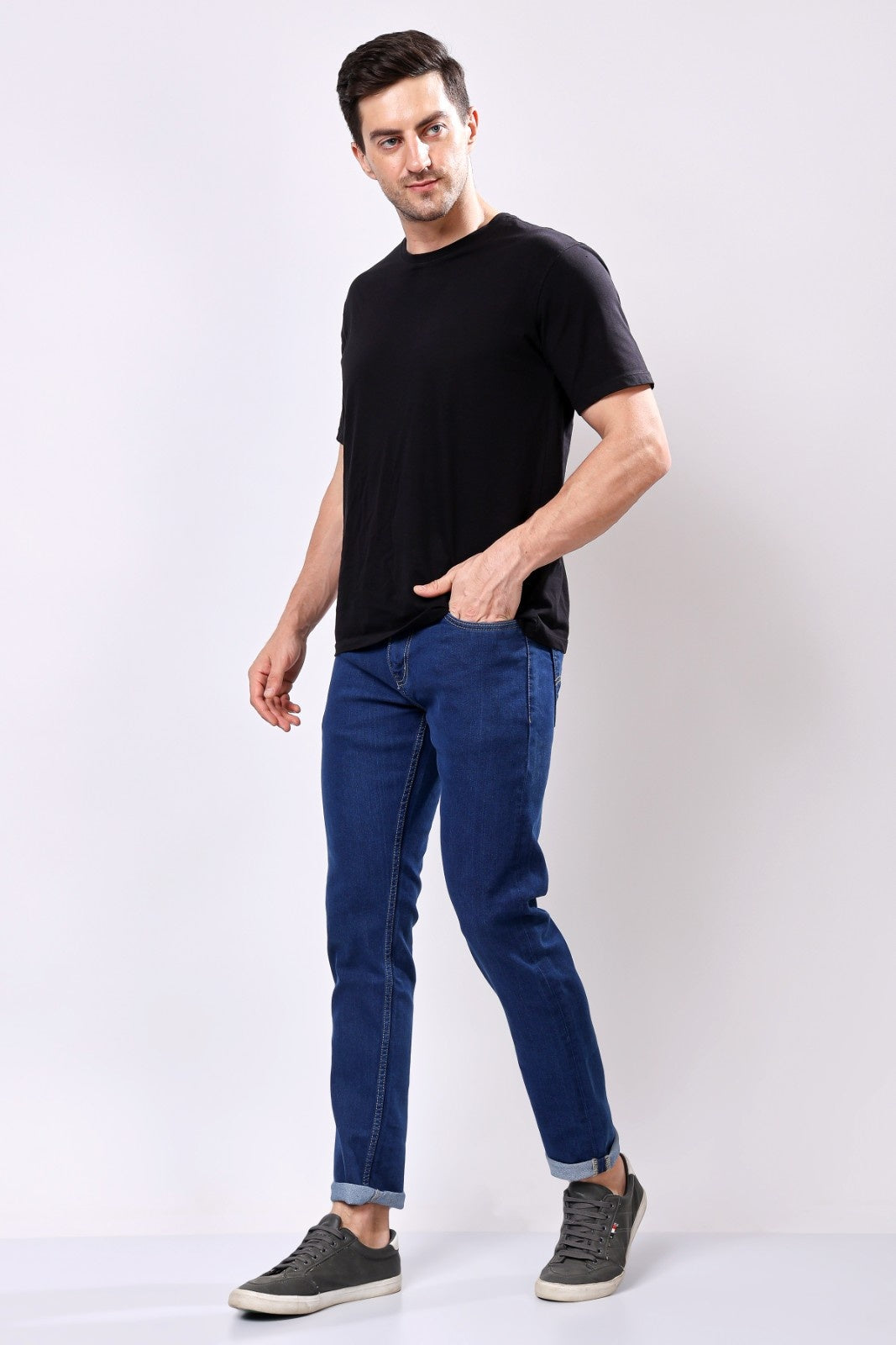 Stylox Slim Fit Denim Jeans - Blue,