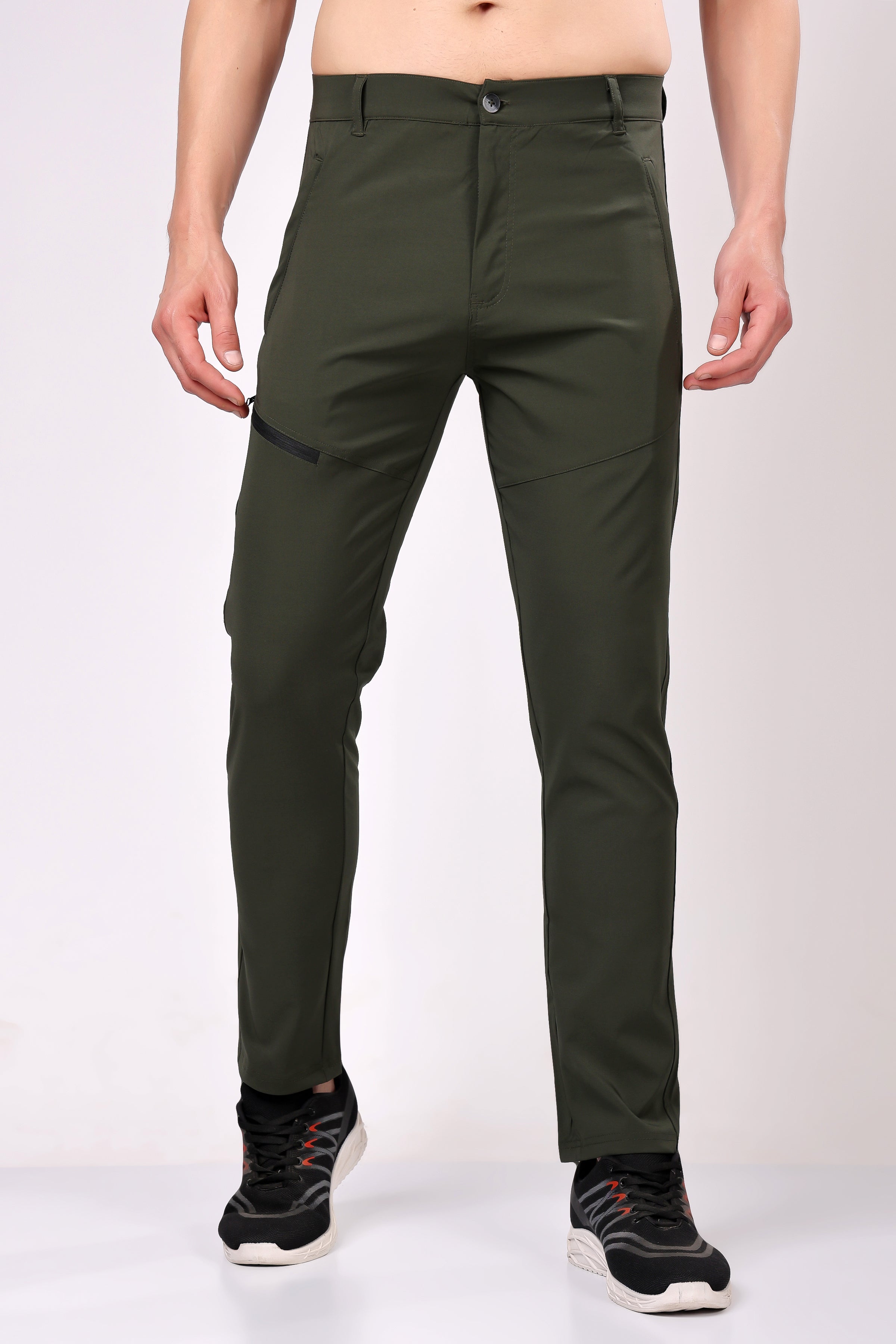 Stylox Men’s Classic Fit Trousers – Comfortable Formal & Casual Wear