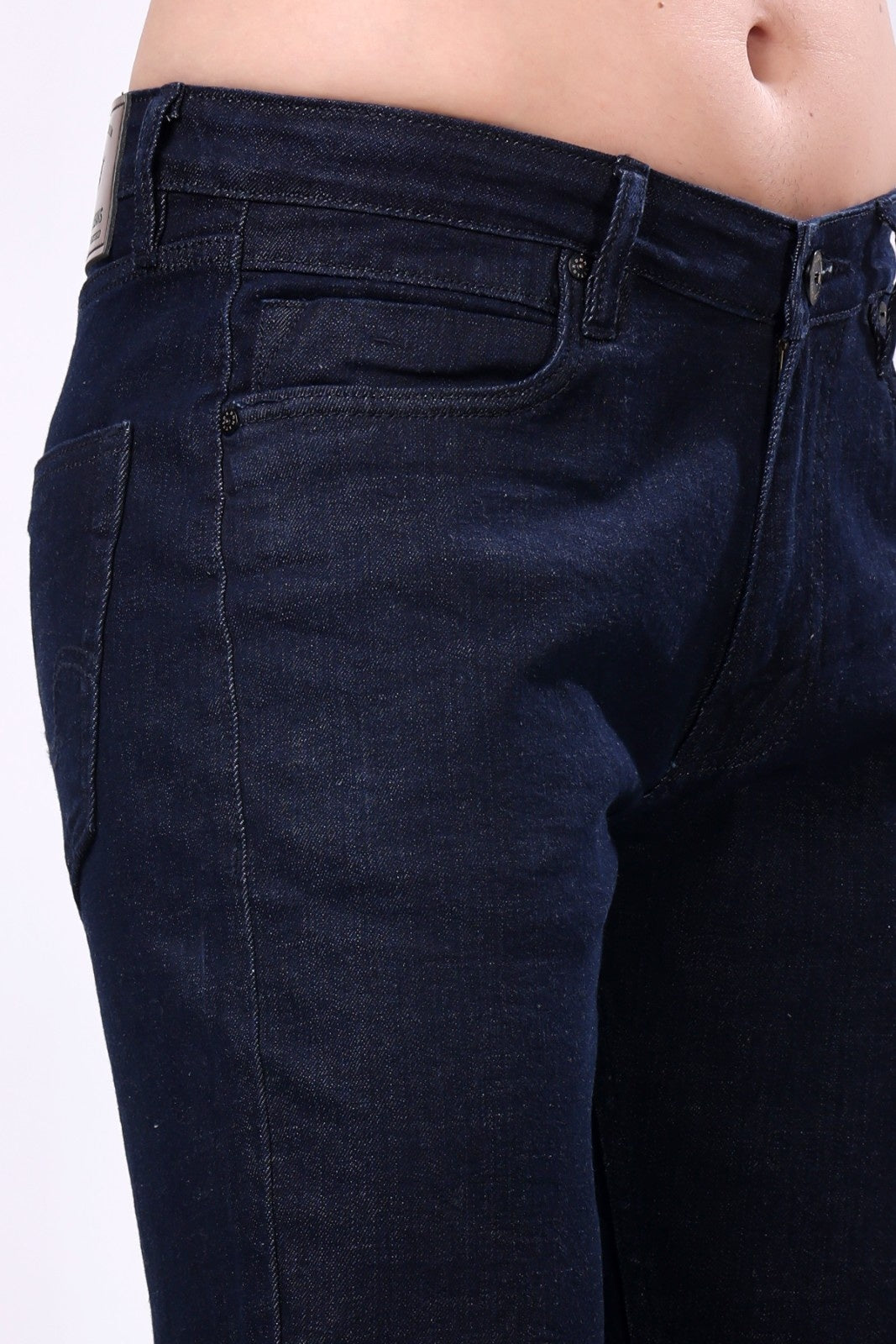 Stylox Slim Fit Mid-Rise Stretchable Denim Jeans for Men - Blue - Stylox