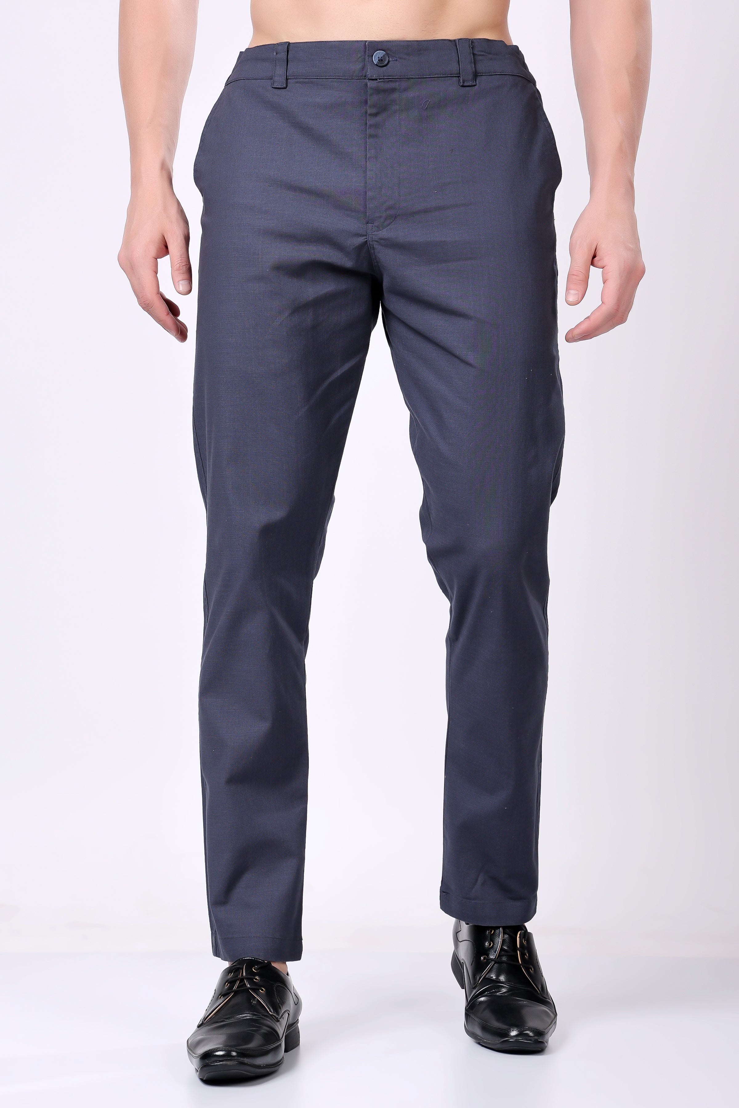 Stylox Men’s Classic Fit Trousers – Comfortable Formal & Casual Wear