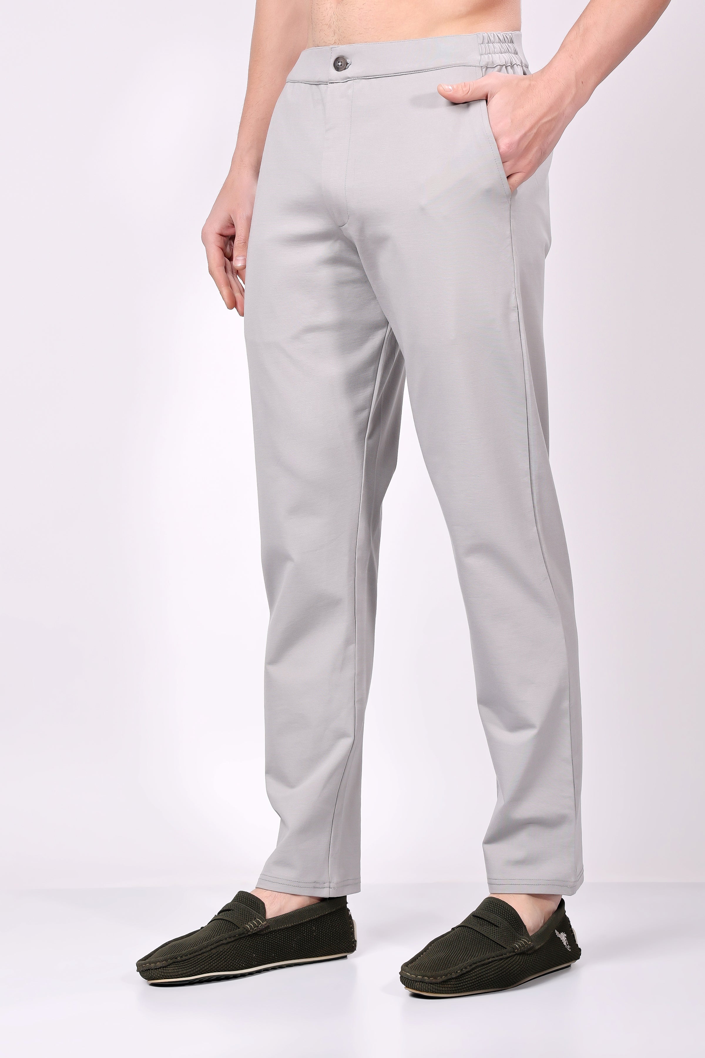 Stylox Men’s Classic Fit Trousers – Comfortable Formal & Casual Wear - Stylox