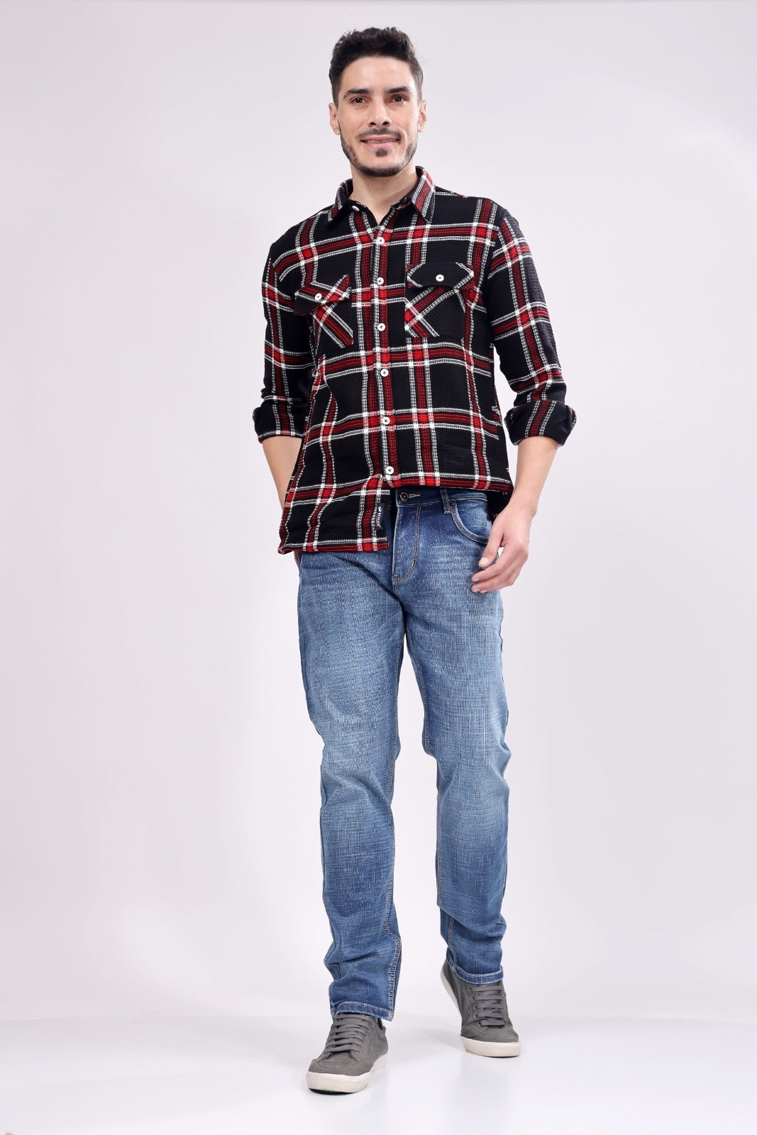 Stylox Slim Fit Denim Jeans - Light Blue,