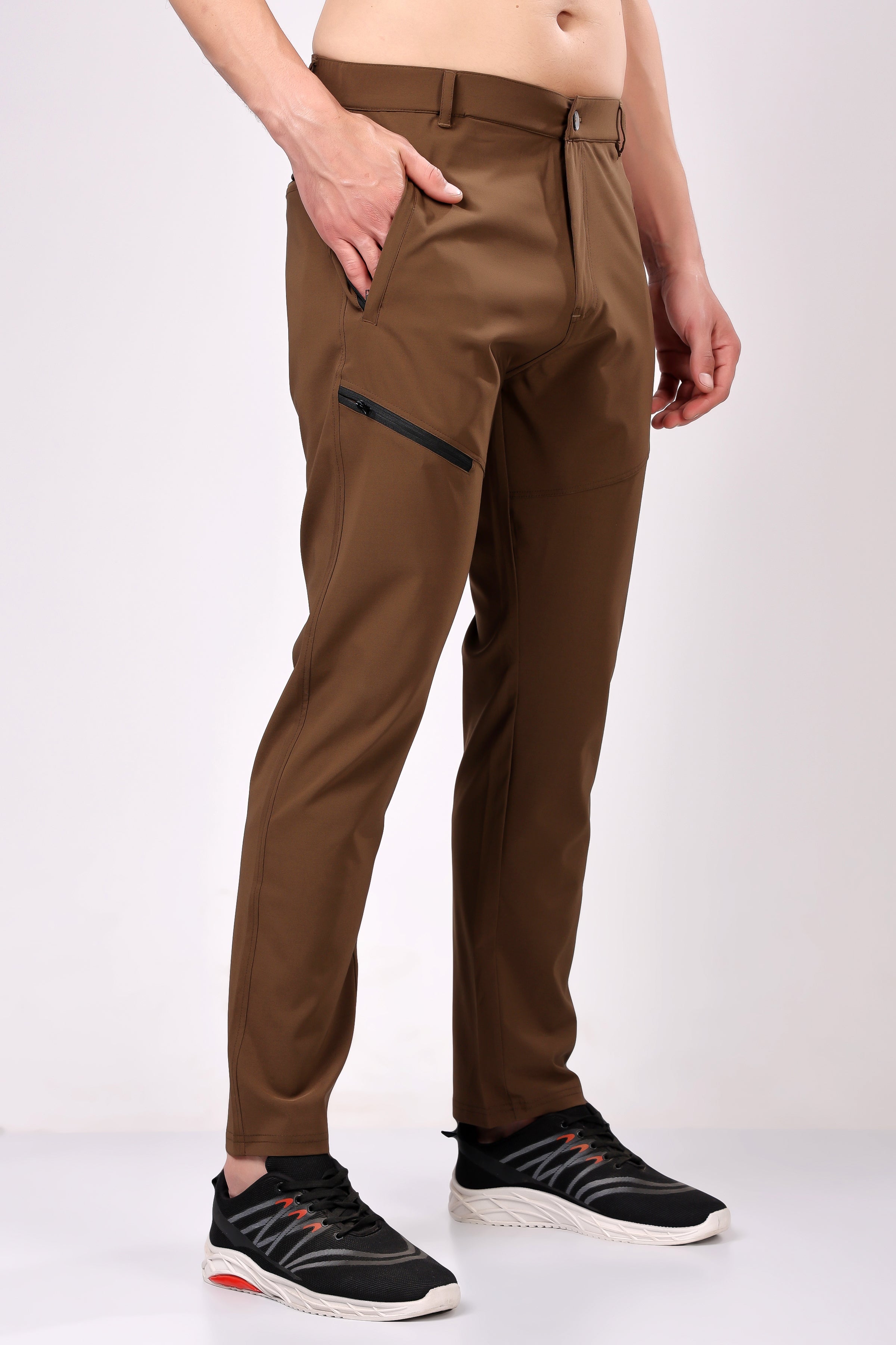 Stylox Men’s Classic Fit Trousers – Comfortable Formal & Casual Wear - Stylox