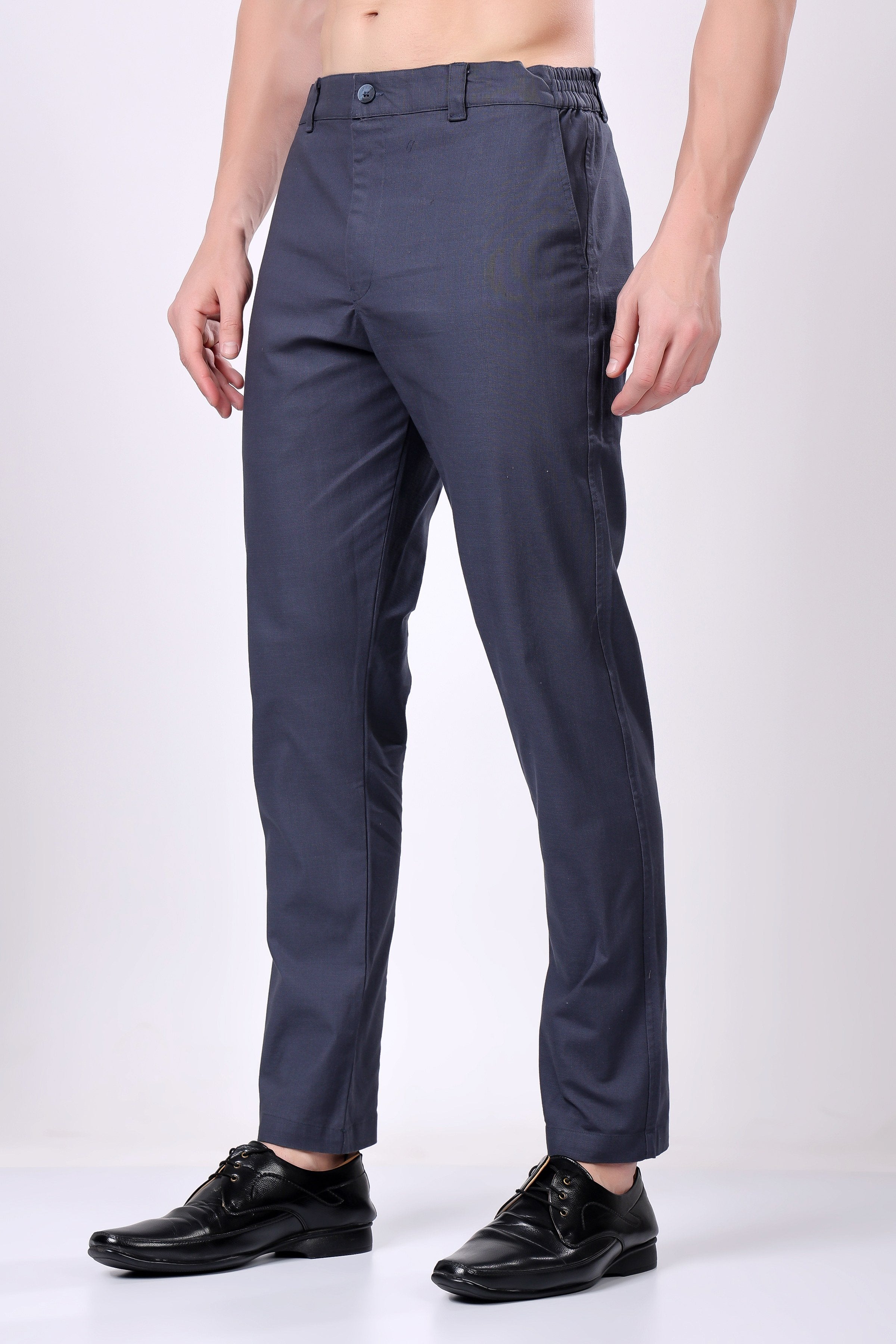 Stylox Men’s Classic Fit Trousers – Comfortable Formal & Casual Wear