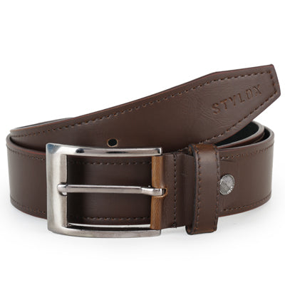 Stylox Leather Belt for Men-61022 - Stylox