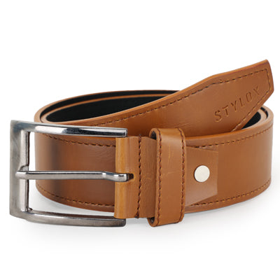 Stylox Leather Belt for Men -61025 - Stylox