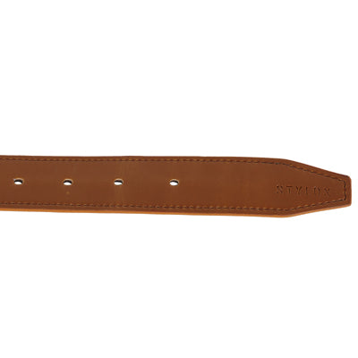Stylox Leather Belt for Men -61025 - Stylox