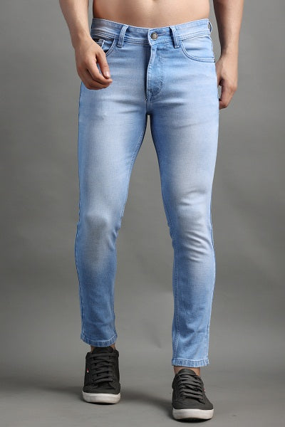Stylox Men Ankle Fit Stretchable Jeans-45088