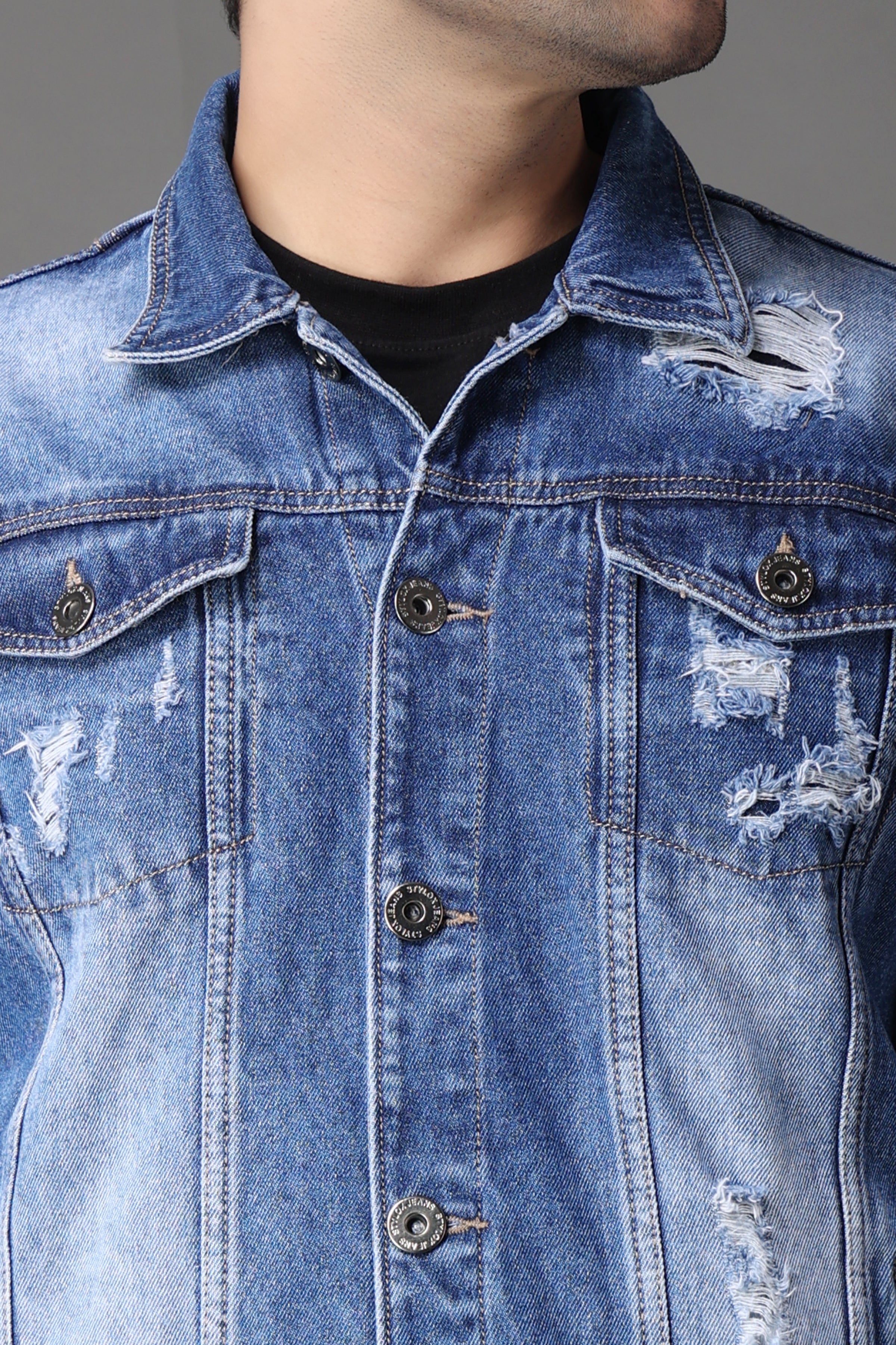 Stylox Men's Denim Jacket - Stylox
