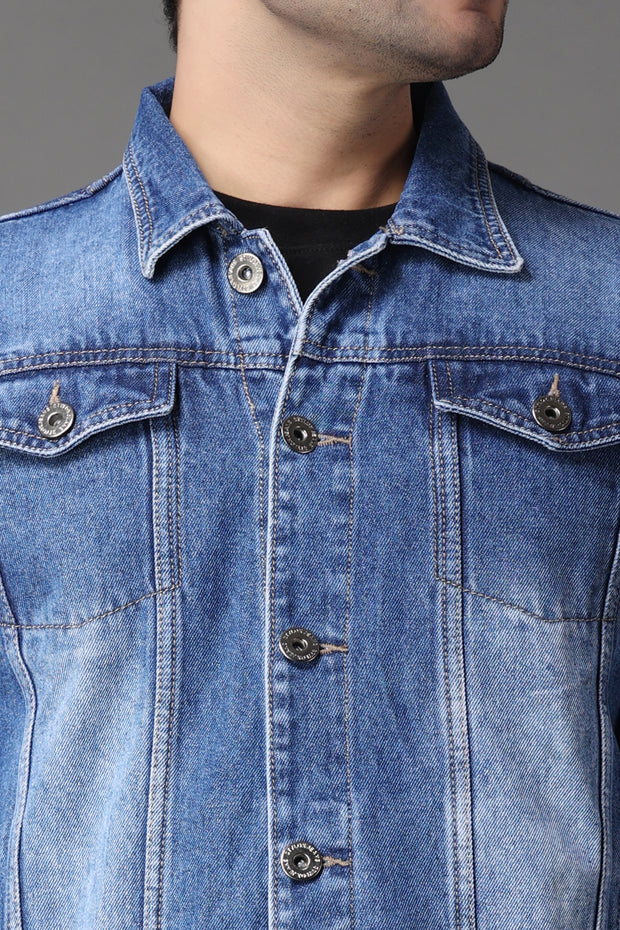 Stylox Men's Denim Jacket-5110-9828