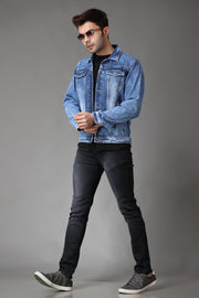 Stylox Men's Denim Jacket-5170-9821