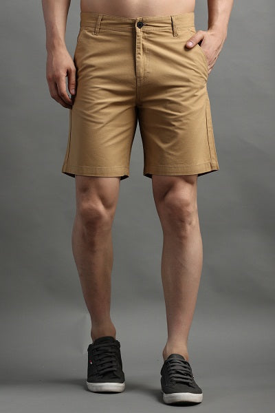 Stylox Men Slim Fit Chinos Shorts - Stylox