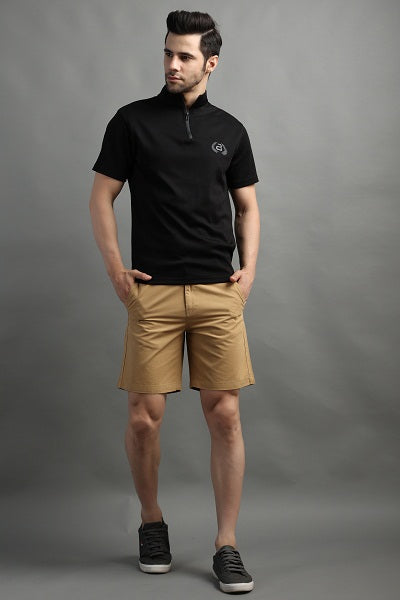 Stylox Men Slim Fit Chinos Shorts - Stylox