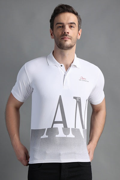 Stylox Men  Polo Collar Slim Fit T-shirt