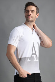 Stylox Men  Polo Collar Slim Fit T-shirt