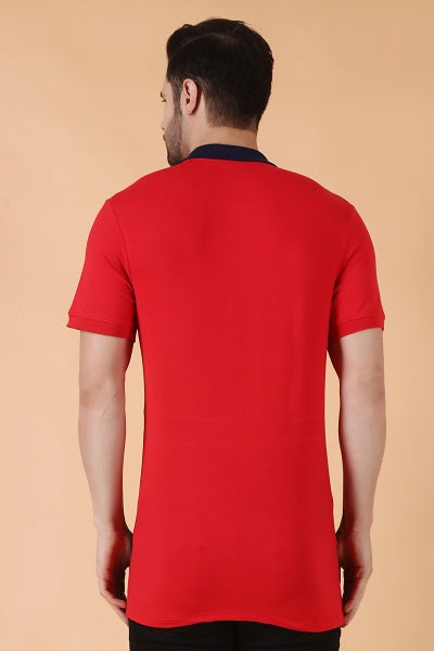 Stylox Men  Polo Collar Slim Fit T-shirt - Stylox
