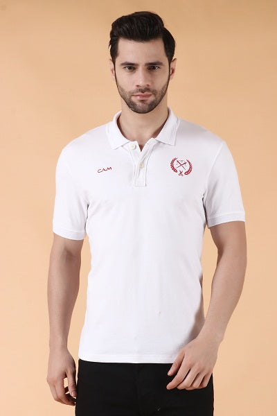 Stylox Men  Polo Collar Slim Fit T-shirt - Stylox