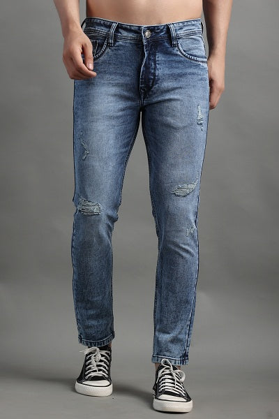 Stylox Men Ankle Fit Jeans-45092