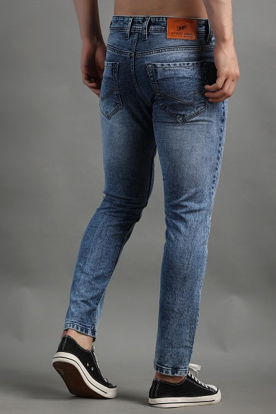 Stylox Men Ankle Fit Jeans-45092 - Stylox